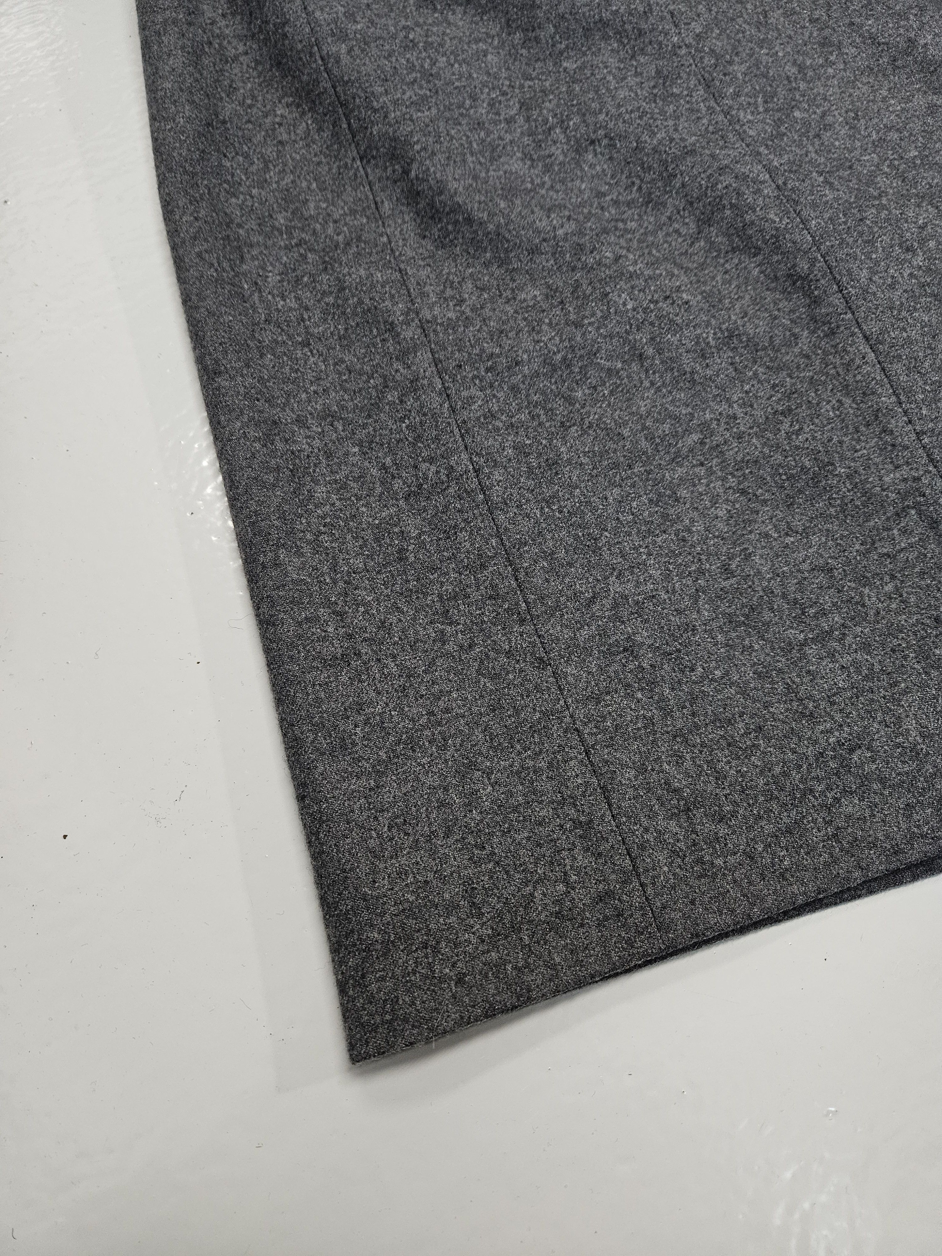 Prada Archive AW2006 Prada belted wool skirt Size 32" / US 10 / IT 46 - 6 Thumbnail