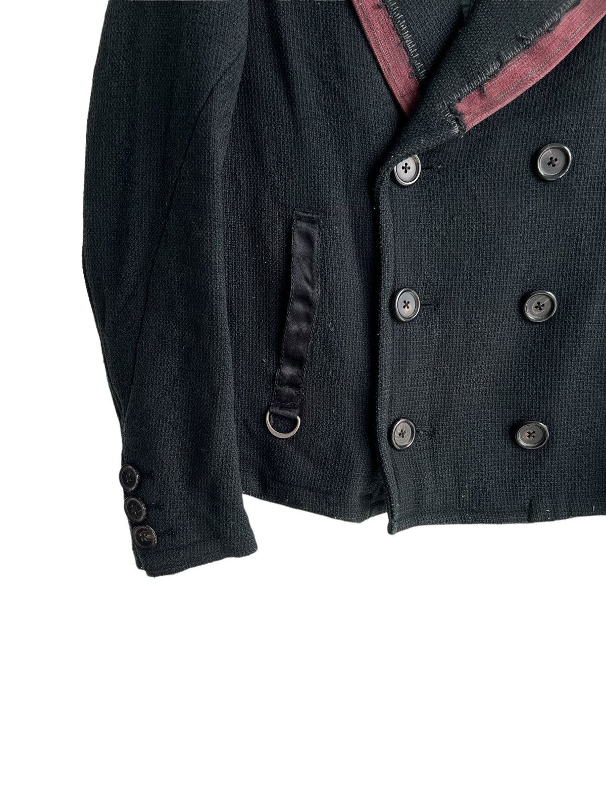 If Six Was Nine 1990s MFG Overprinted Witch Double Breast Biker Jacket Size US M / EU 48-50 / 2 - 8 Thumbnail