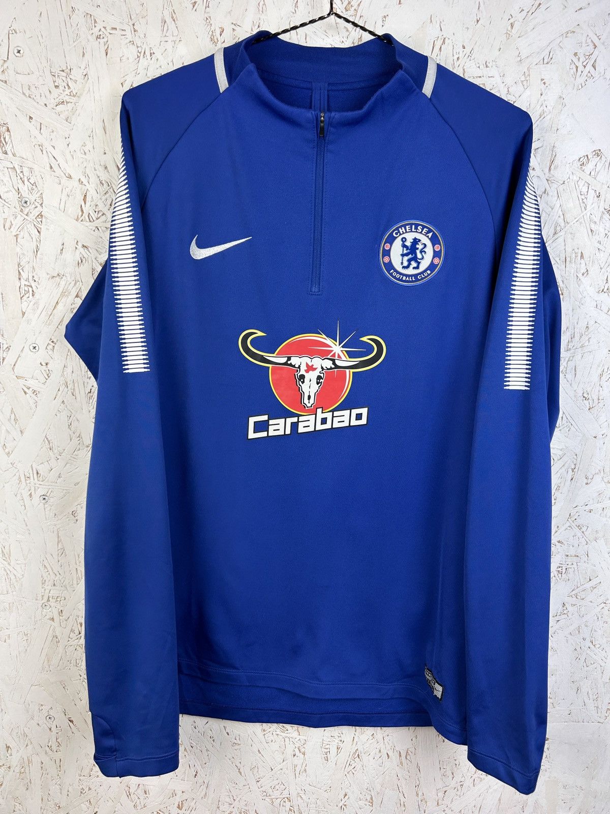 Chelsea Soccer Nike Chelsea FC 2017/18 Training Kit Long Sleeve Jersey Size US L / EU 52-54 / 3 - 1 Thumbnail