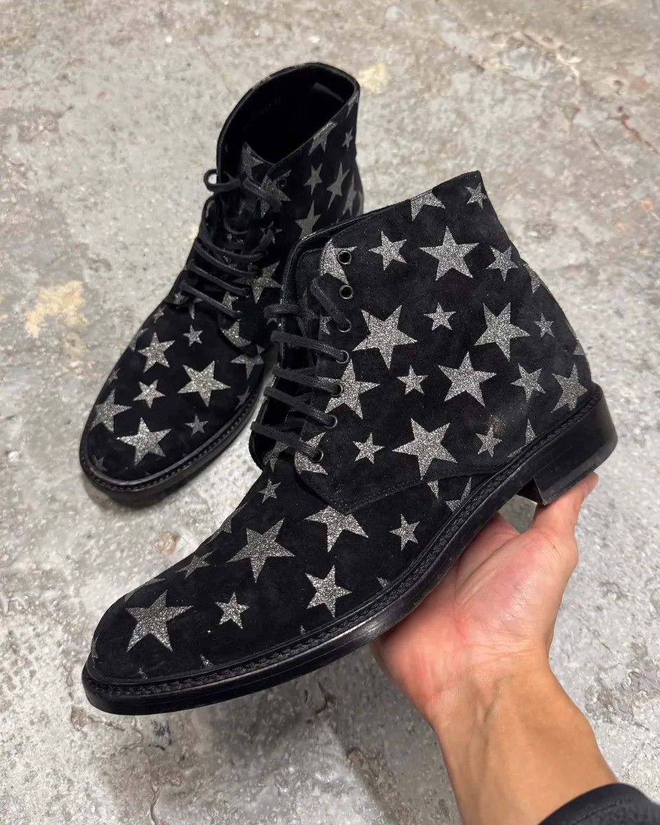 Saint Laurent Paris SS2015 Saint Laurent Lolita Star Boots Size US 8 / EU 41 - 1 Thumbnail