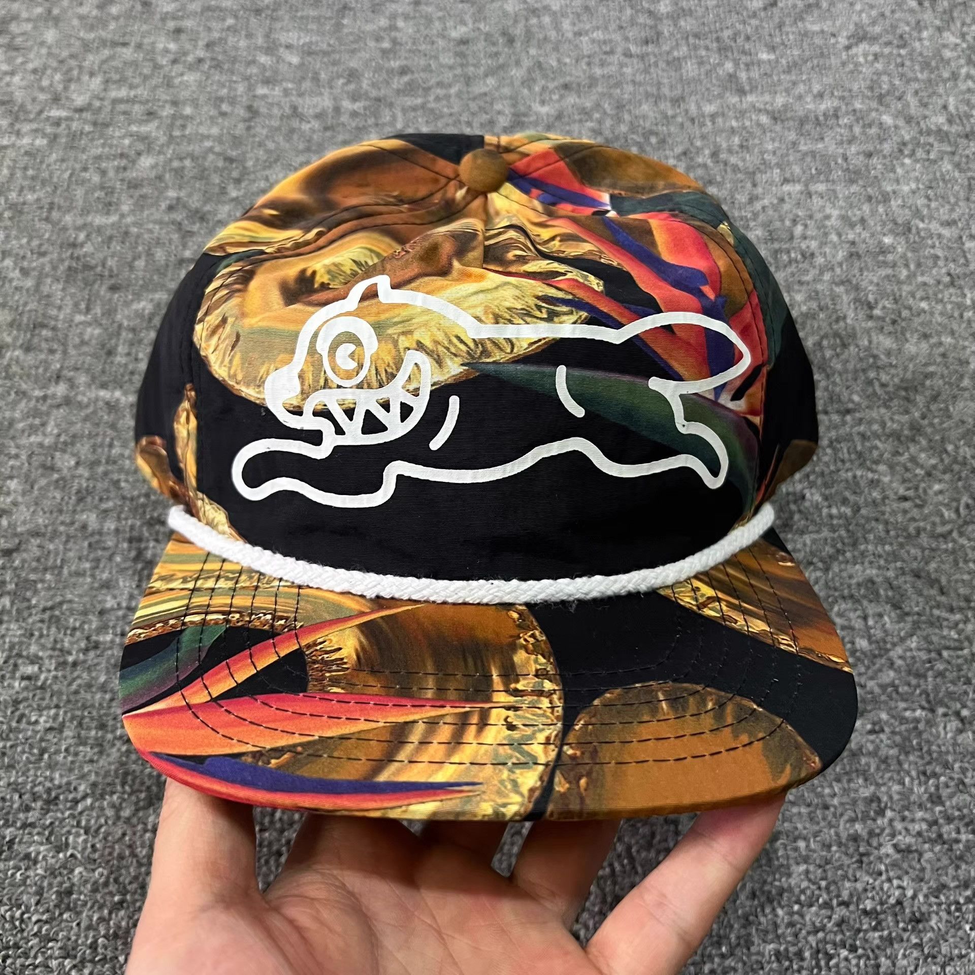 Billionaire Boys Club BBC ICECREAM Flying Dog Flat Brim Baseball Cap Q7 Size ONE SIZE - 1 Thumbnail