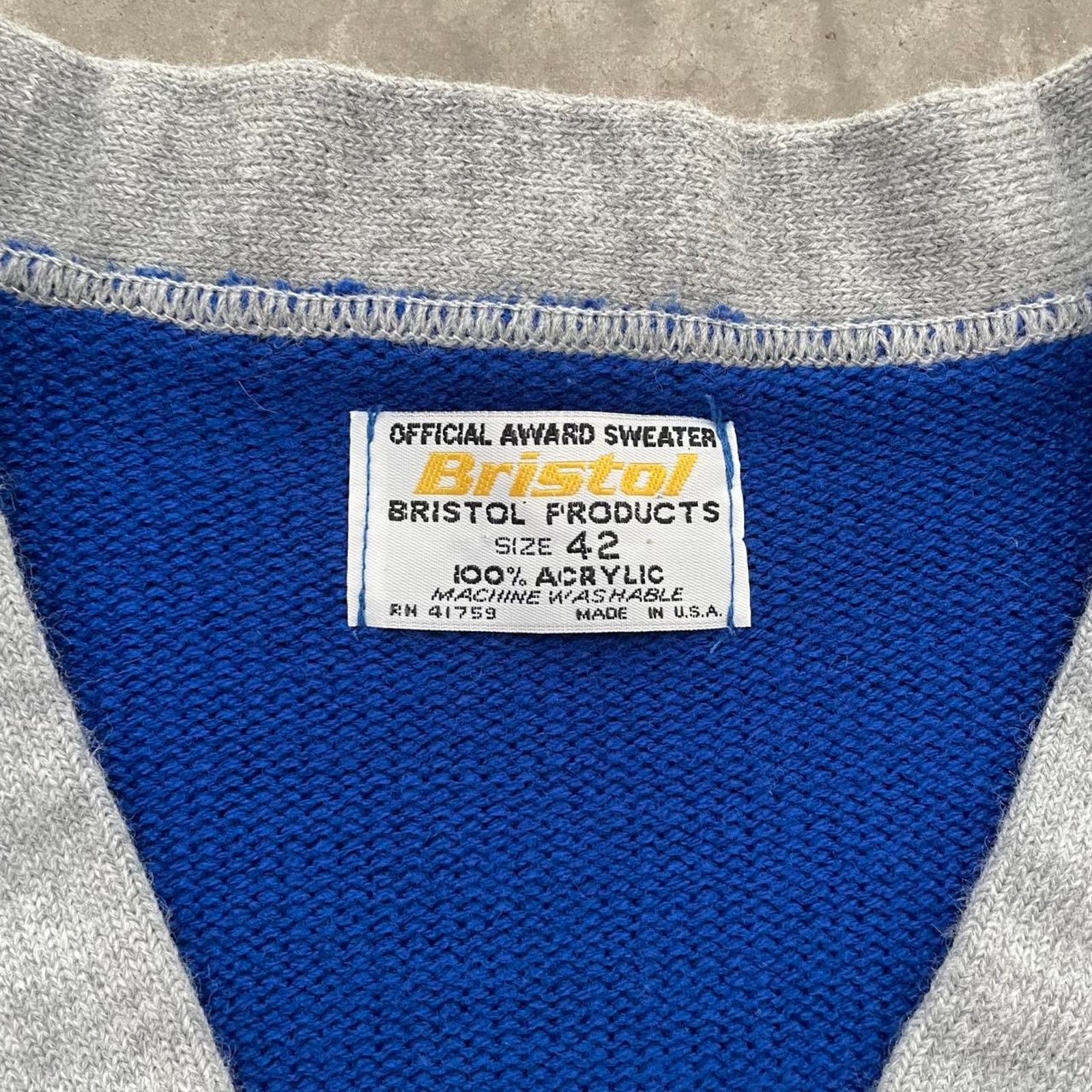 Vintage Vintage 90s Clements Theatre “Taylor” Blue Cardigan Size US M / EU 48-50 / 2 - 4 Thumbnail