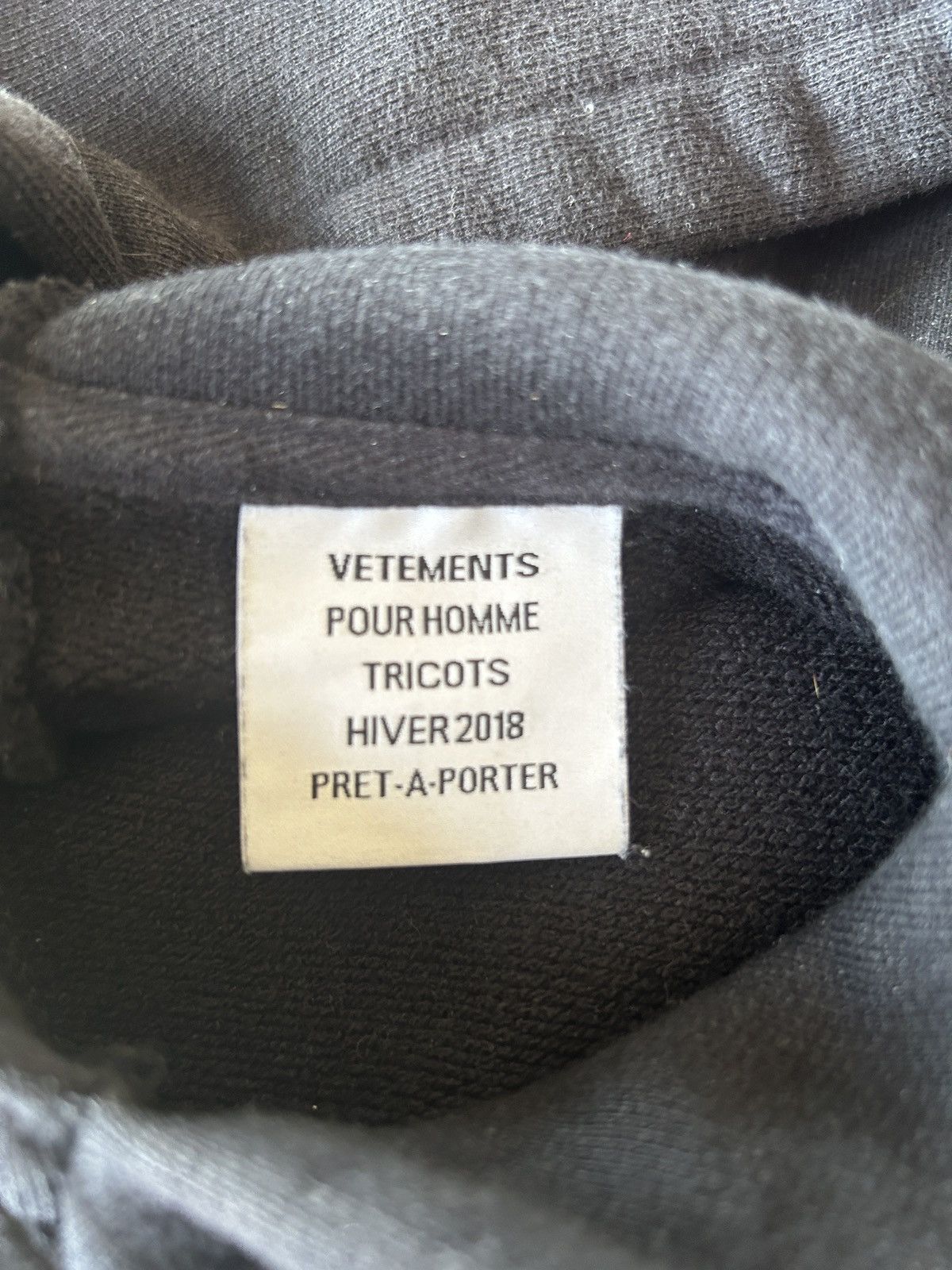 Vetements Deconstructed Antwerpen Hoodie Size US M / EU 48-50 / 2 - 5 Thumbnail
