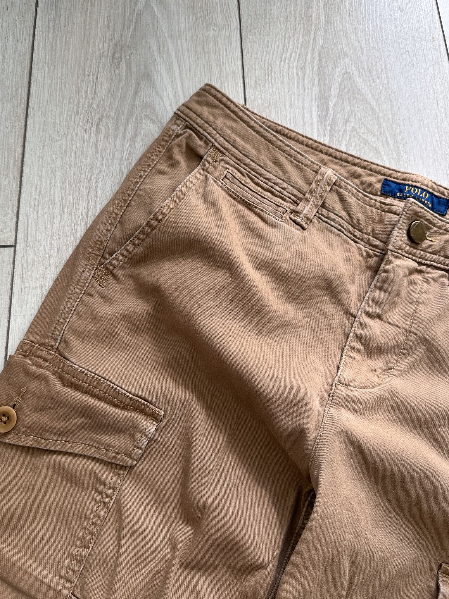 Polo Ralph Lauren Polo Ralph Lauren Beige Cargo Pants Size 32" / US 10 / IT 46 - 9 Thumbnail