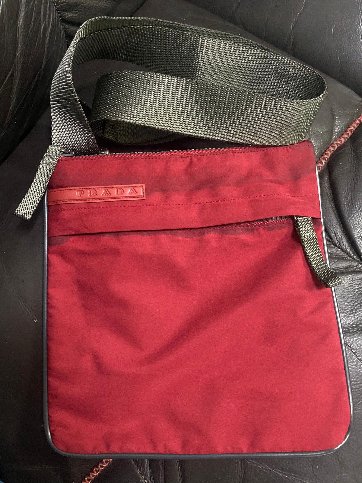 Prada Authentic PRADA Nylon Shoulder Bag Size ONE SIZE - 1 Thumbnail