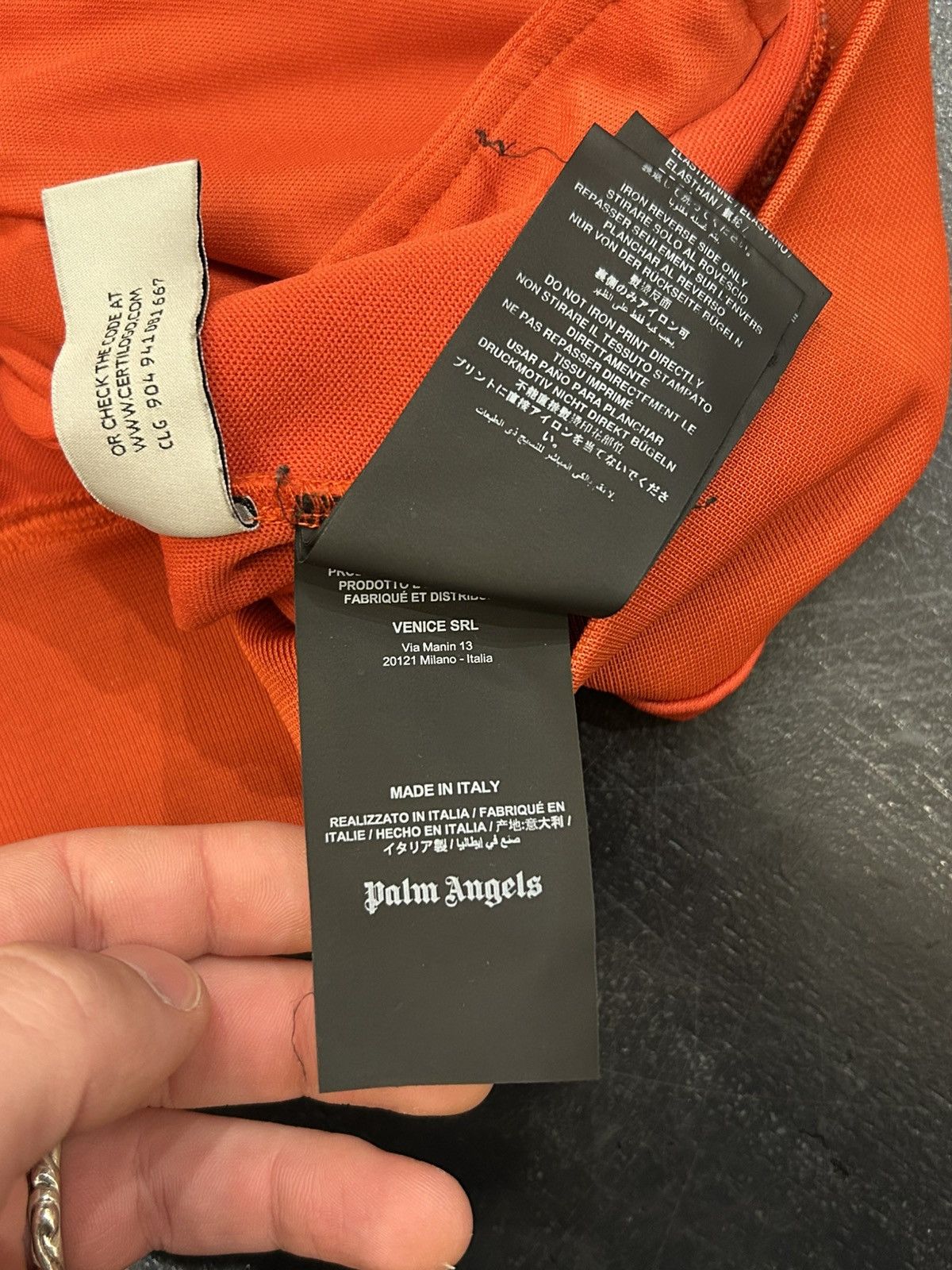 Palm Angels Palm Angels Hooded Track Top Size US XL / EU 56 / 4 - 8 Thumbnail