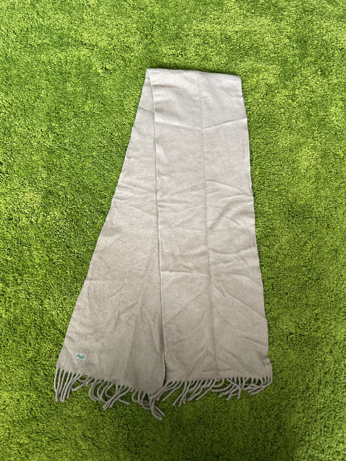 Designer × Lacoste 🐊 Lacoste 100% camel hair scarf Size ONE SIZE - 5 Thumbnail