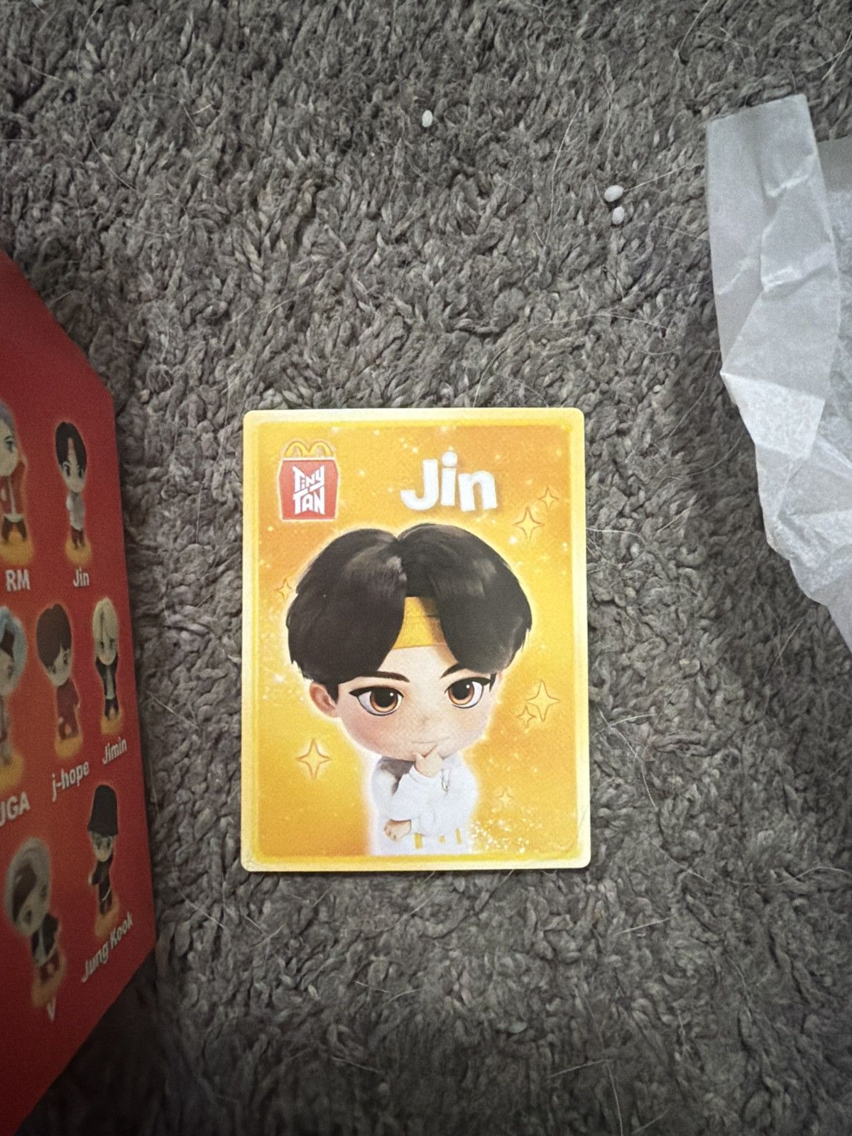 Hypebeast 2025 McDonald’s TinyTAN Jin Figure Size ONE SIZE - 5 Thumbnail