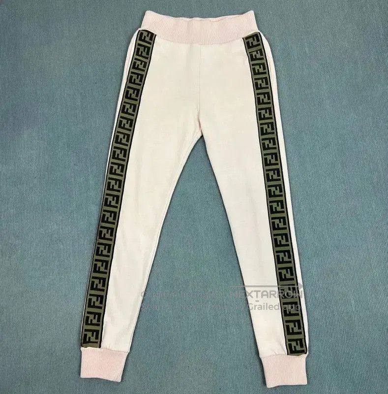 Fendi FENDI Pink Cotton Casual Pants for Women . Size 23" - 1 Thumbnail