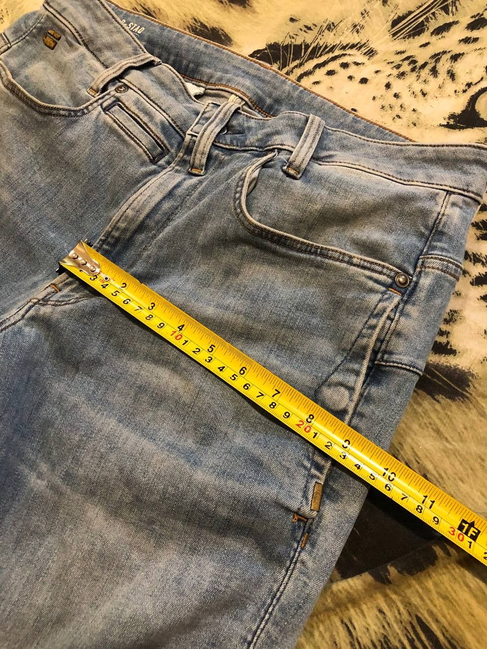 G-Star G Star Raw Denim Pants Jeans Size US 32 / EU 48 - 7 Thumbnail
