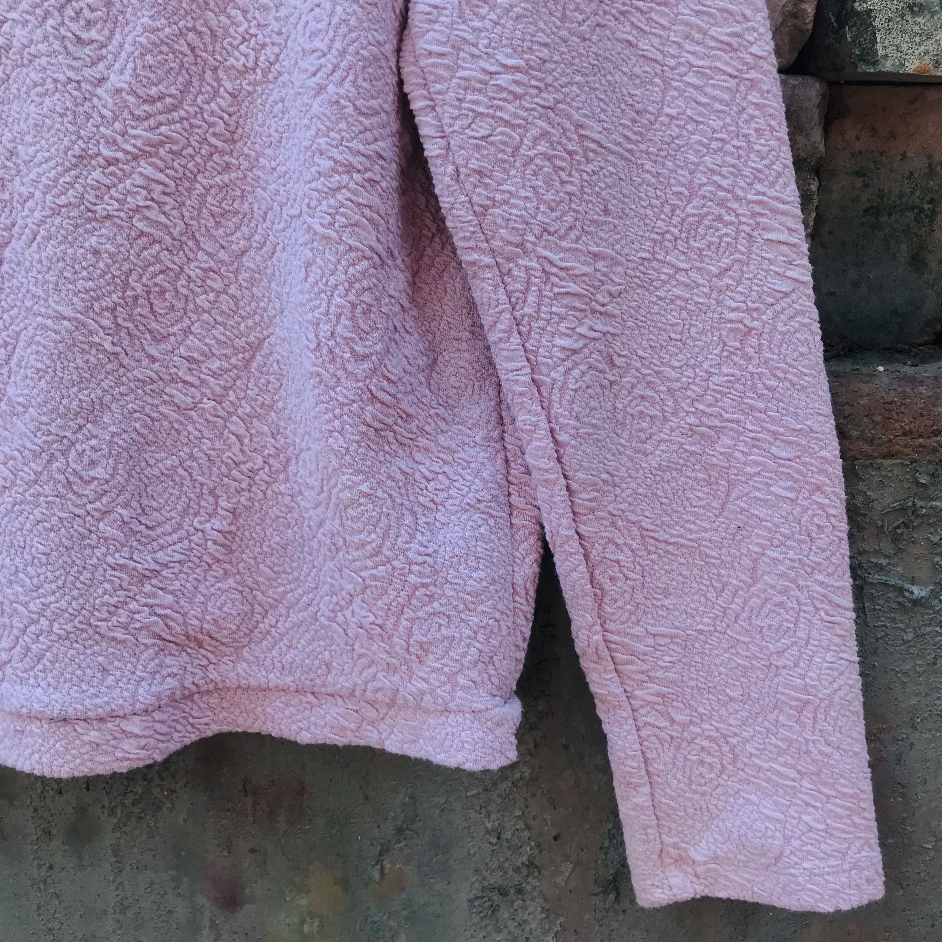 Vintage Embossed Floral Cardigan Size M / US 6-8 / IT 42-44 - 5 Thumbnail