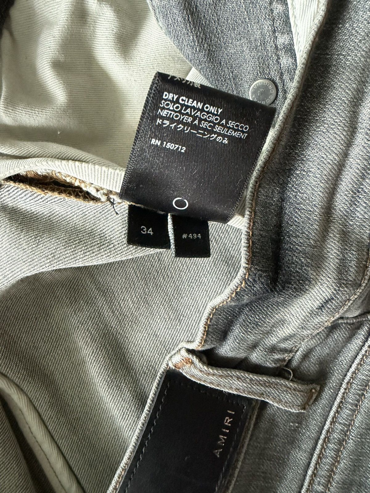 Amiri Amiri jeans size 34 Size US 34 / EU 50 - 6 Thumbnail