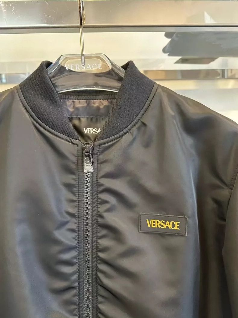Versace Versace Medusa embroidered logo jacket jacket Size US M / EU 48-50 / 2 - 2 Thumbnail