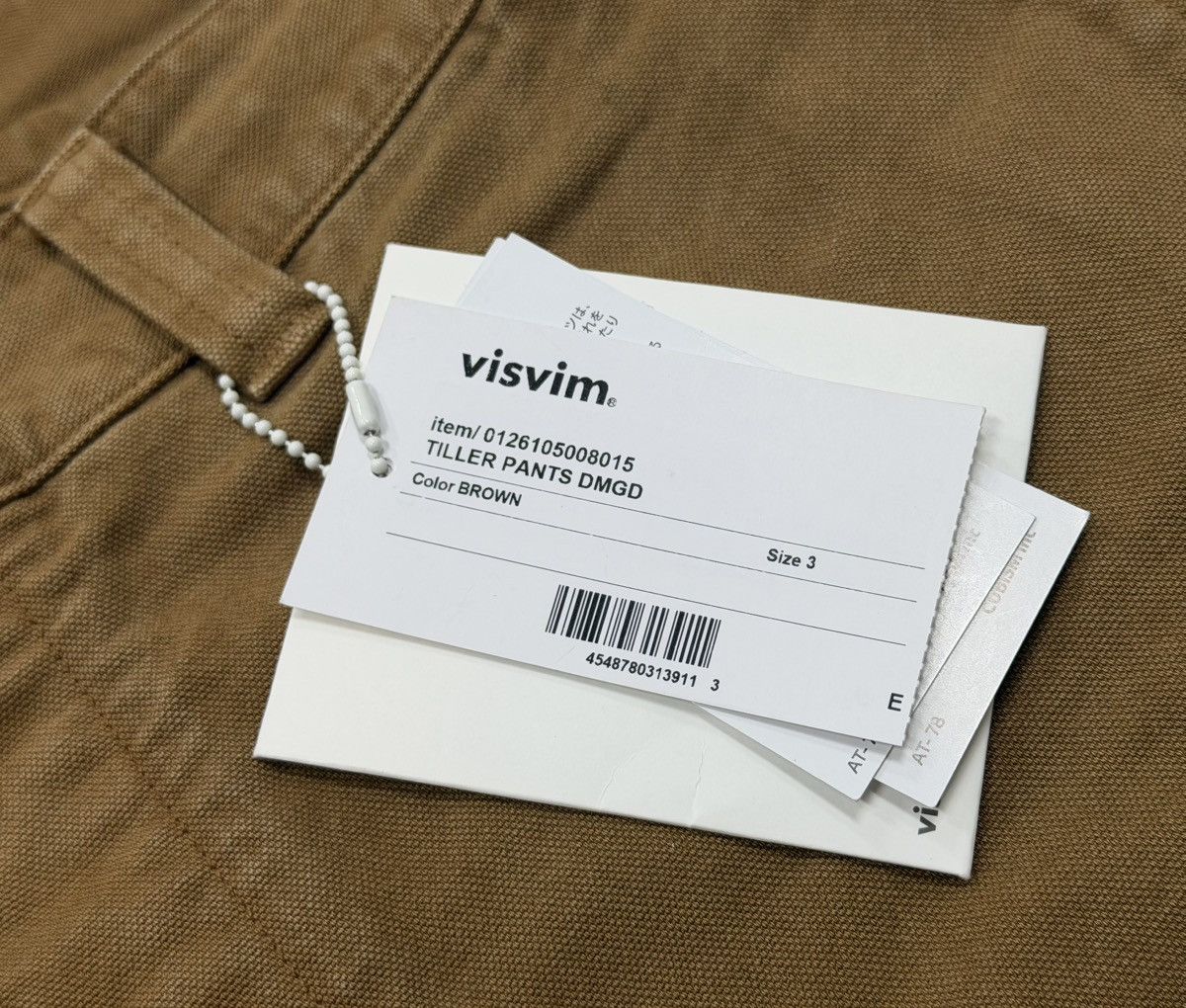 Visvim VISVIM 26SS TILLER PANTS DMGD ，size3 Size US 34 / EU 50 - 6 Thumbnail