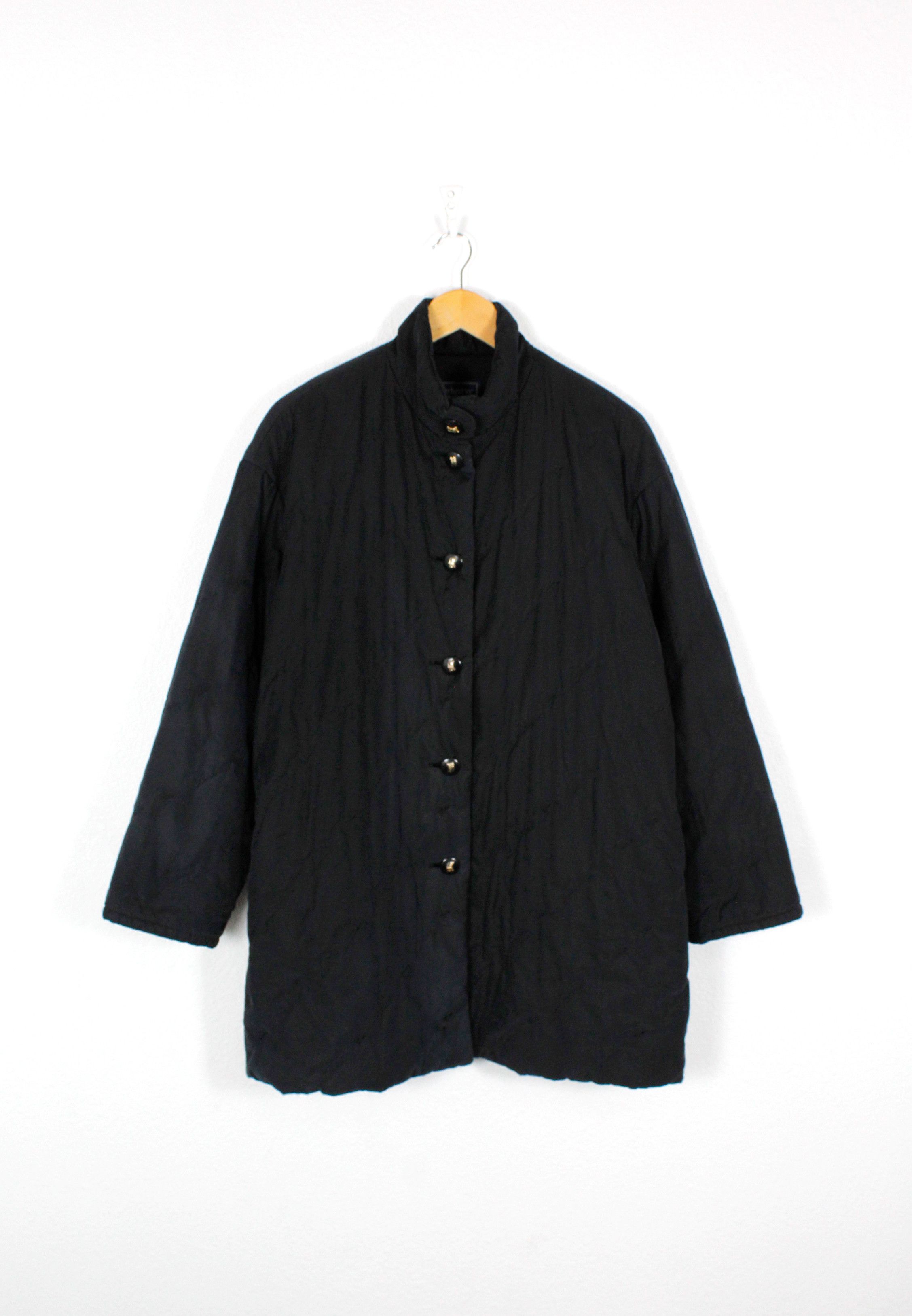 Burberry × Burberry Prorsum × Vintage Vintage Burberry Knight Monogram Logo Quilted Coat 90s Size L / US 10 / IT 46 - 1 Thumbnail