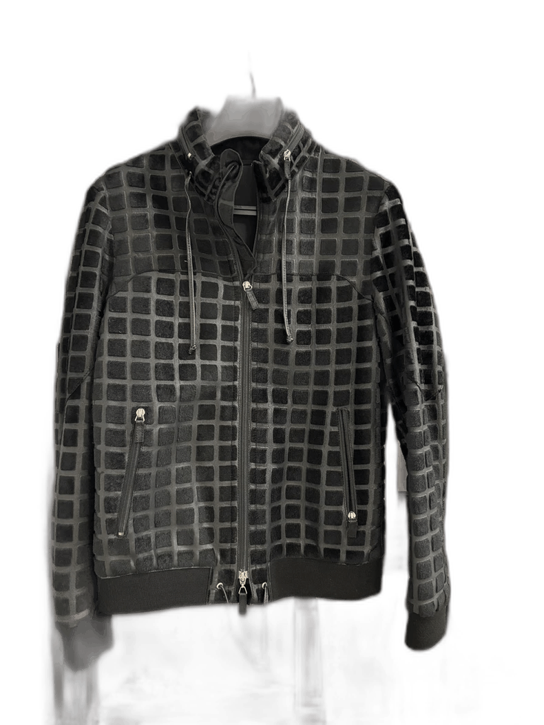 Emporio Armani Armani EA Leather Jacket with Fur Lining Size US M / EU 48-50 / 2 - 1 Thumbnail