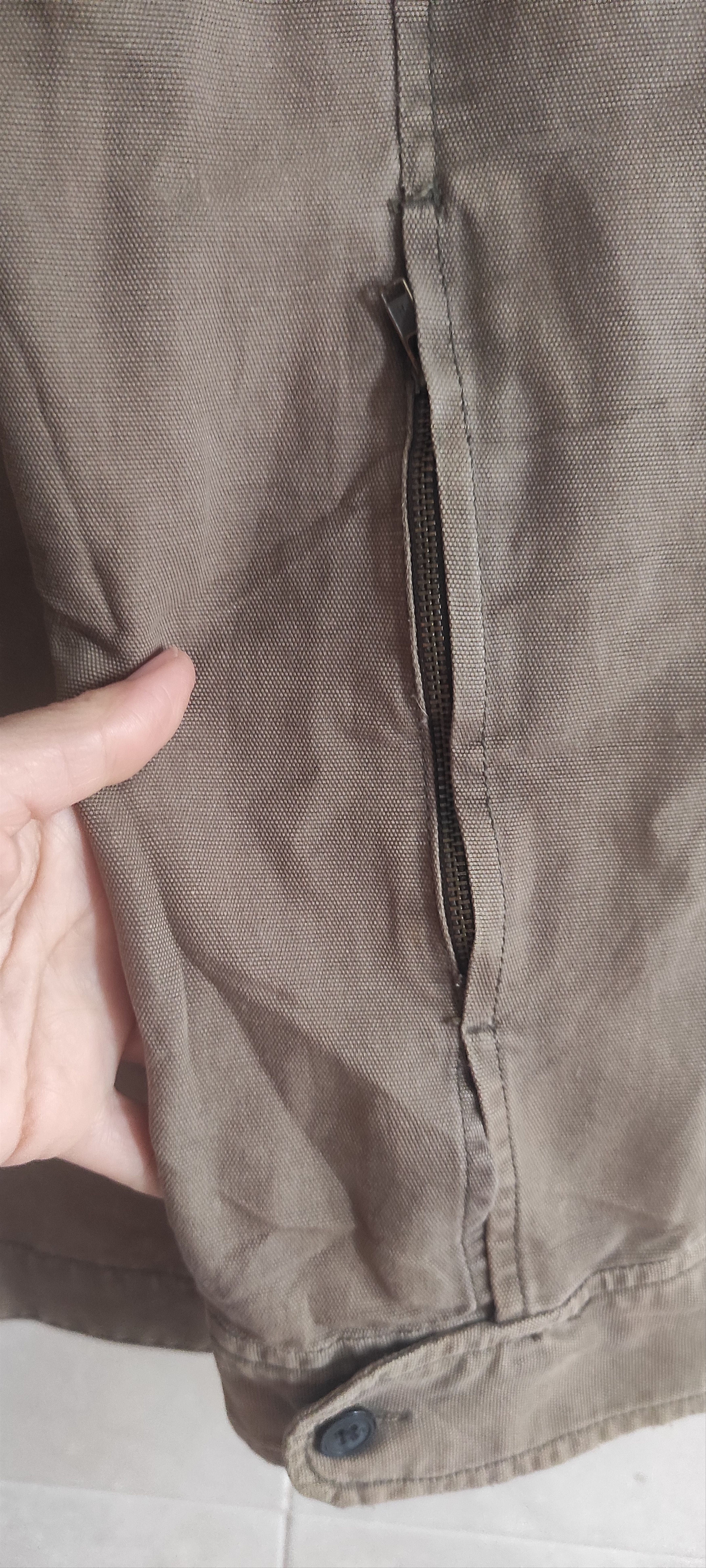 Levi's × Levi's Vintage Clothing Mens Levis Strauss and Co 1155 Battery Street Khaki Jacket Size US M / EU 48-50 / 2 - 5 Thumbnail