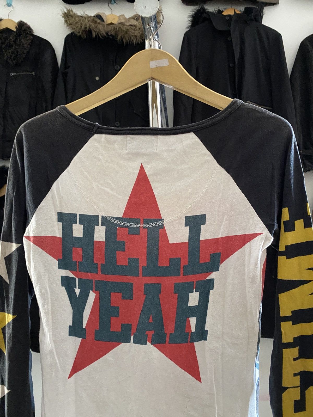 Hysteric Glamour × Undercover Japanese Dig Deep Hysteric Glamour ERD Style LongSlevee Tee Size US M / EU 48-50 / 2 - 11 Thumbnail
