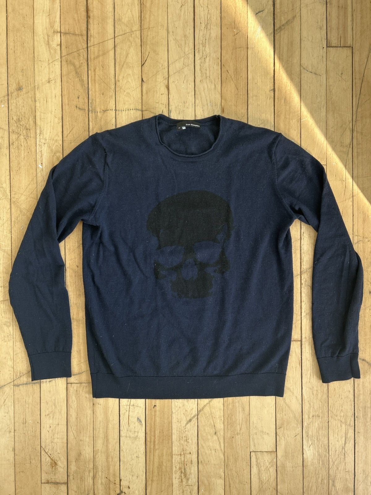 The Kooples The Kooples Black Skull Knit Size US M / EU 48-50 / 2 - 1 Thumbnail