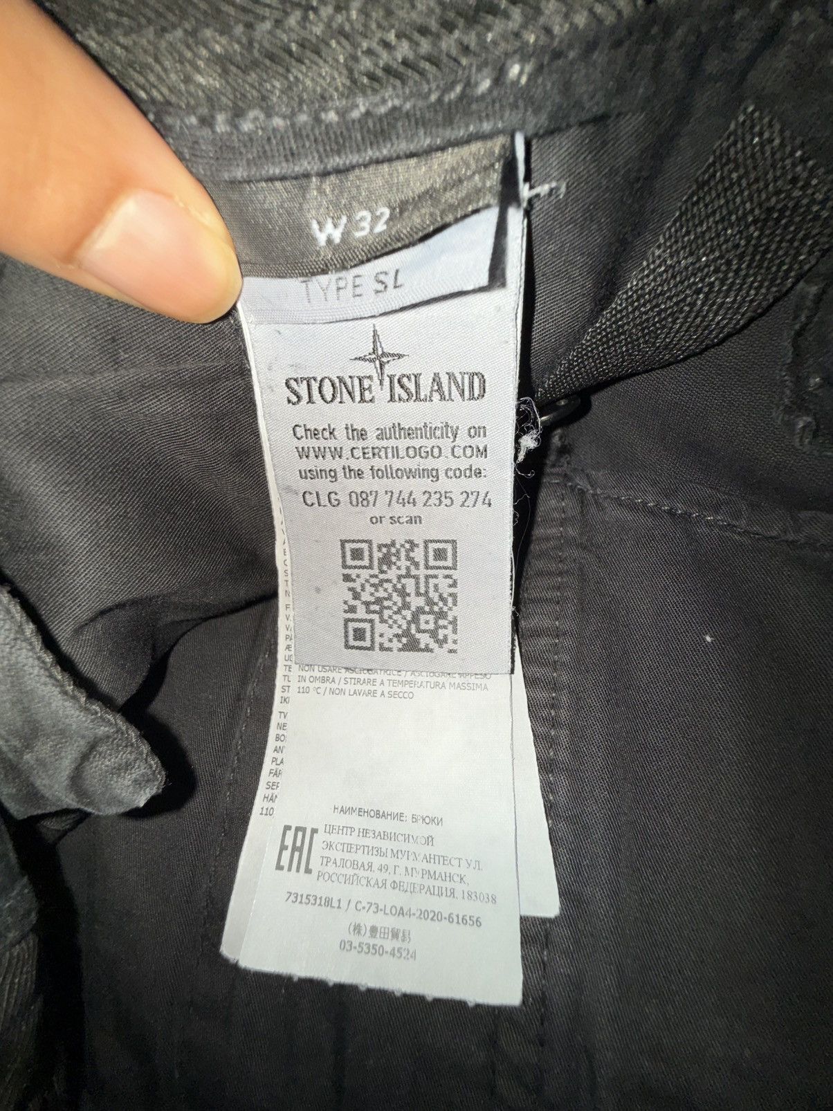 Stone Island Stone Island Stretch Cargo Pants Size US 32 / EU 48 - 5 Thumbnail