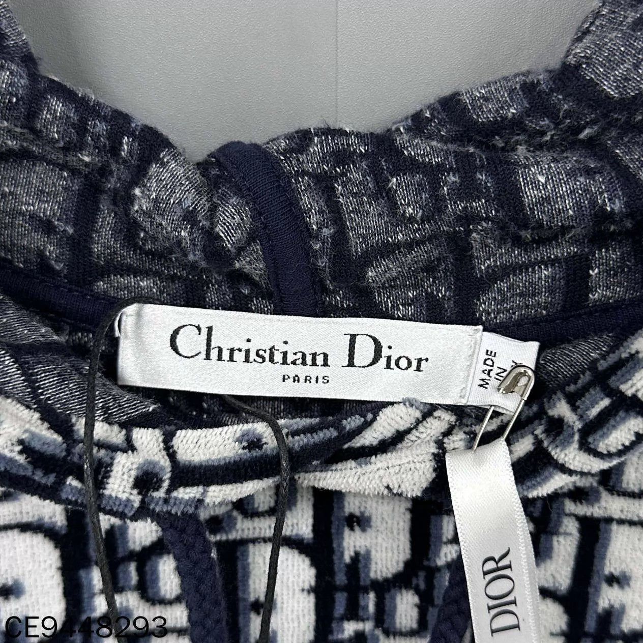 Dior Dior Oblique Drawstring Dress M Size M / US 6-8 / IT 42-44 - 4 Thumbnail