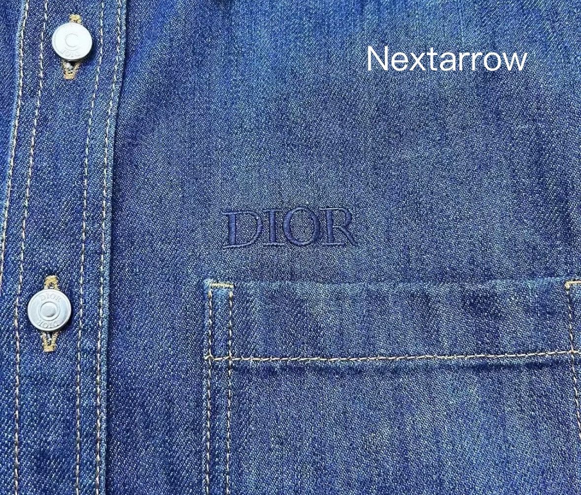 Dior Dior Removable Zipper Embroidered Logo Denim Jacket Size US M / EU 48-50 / 2 - 2 Thumbnail
