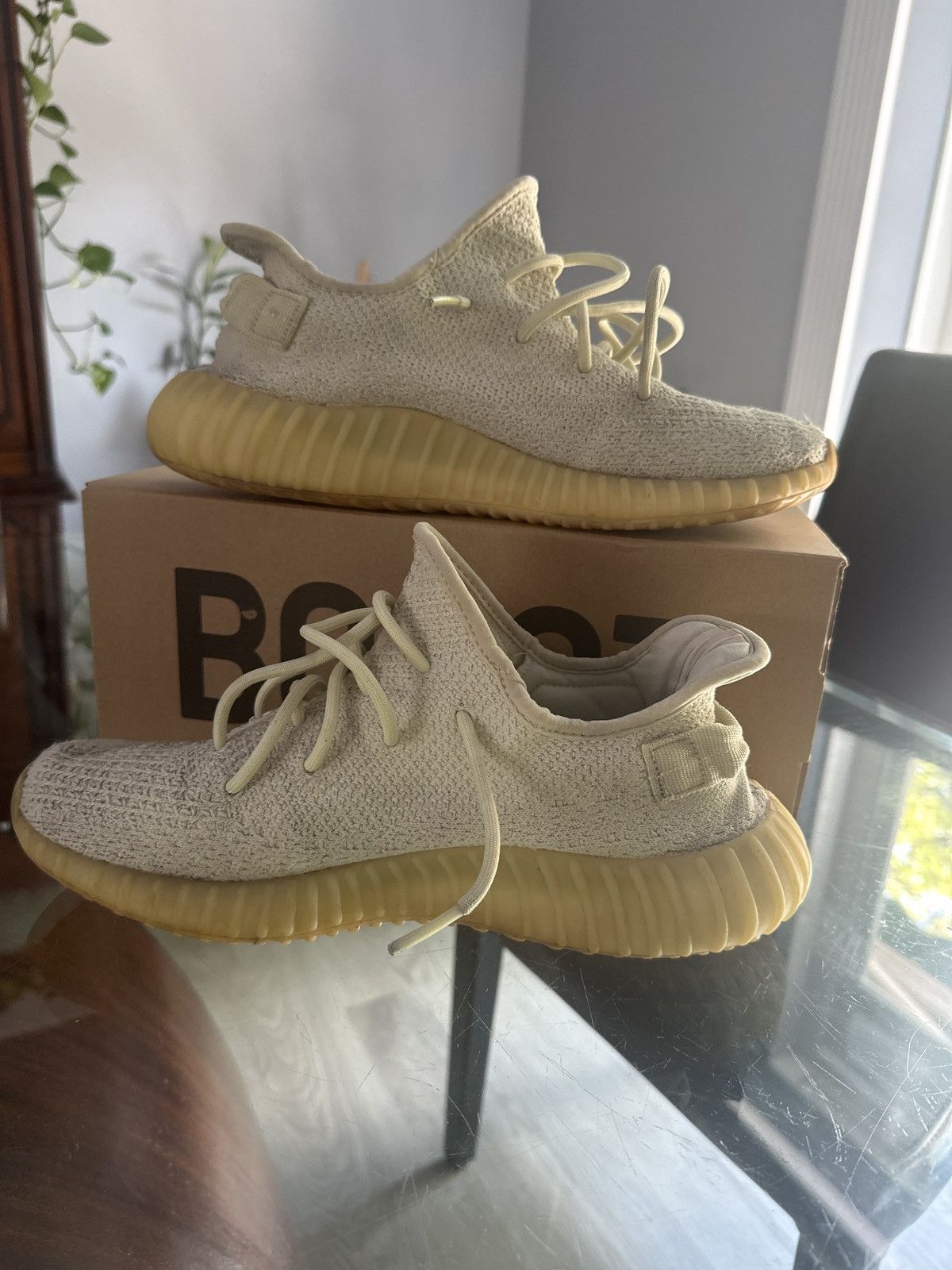 Adidas × Yeezy Yeezy 350 'butter' Size US 10.5 / EU 43-44 - 8 Thumbnail