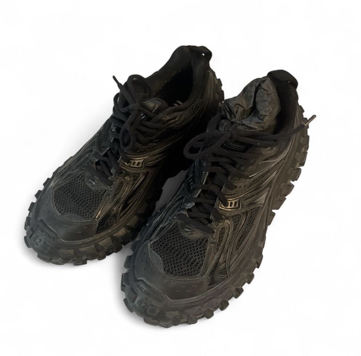Balenciaga Balenciaga black defender EU size 42 Size US 9 / EU 42 - 1 Thumbnail