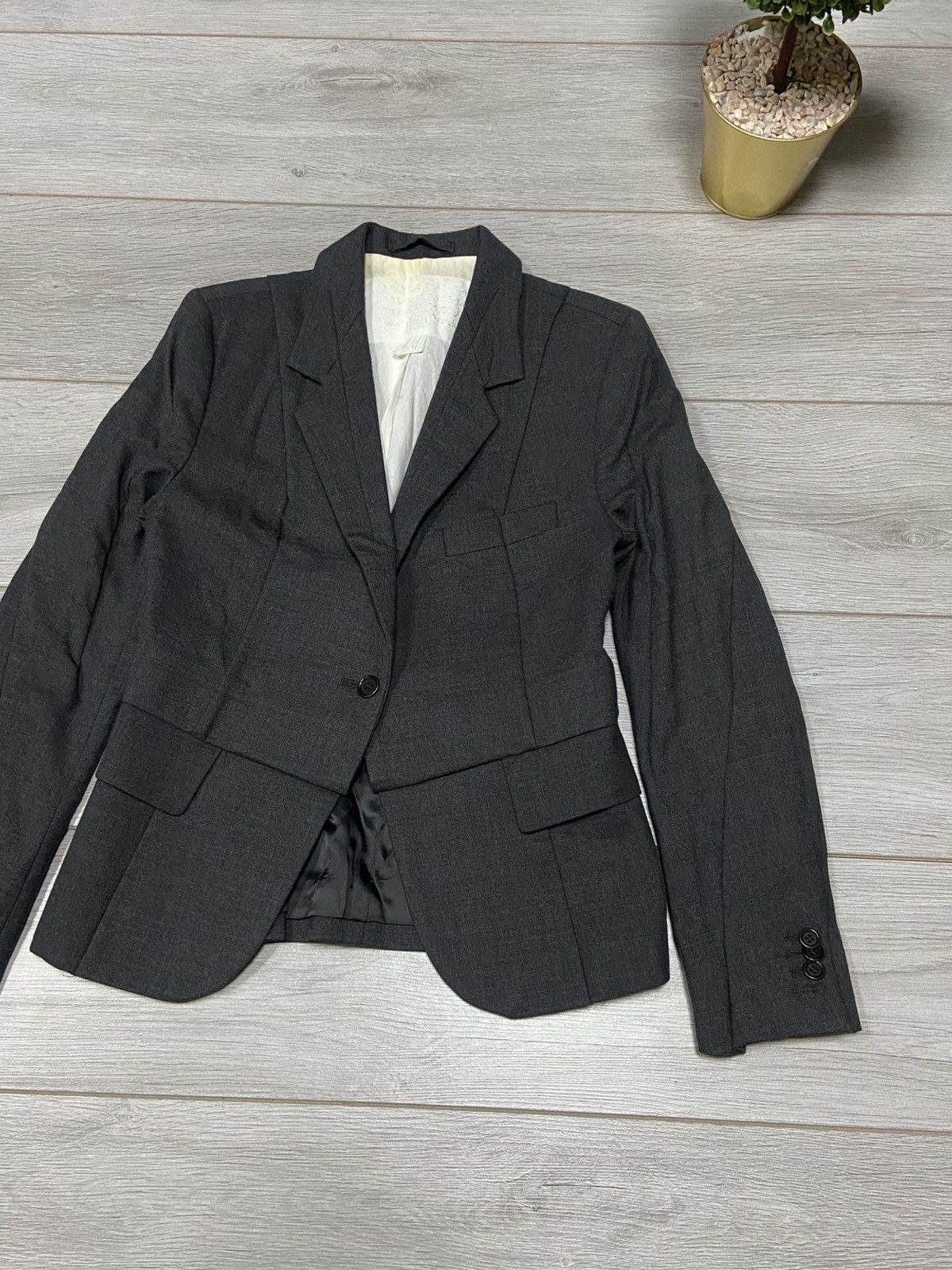 H&M × Maison Margiela Maison Margiela x H&M vintage designer woman blazer Size M / US 6-8 / IT 42-44 - 2 Thumbnail