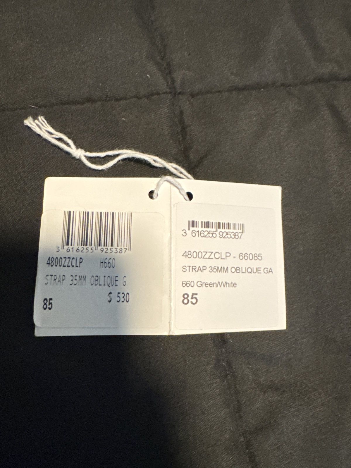 Dior DIOR Reversible Belt Strap “Forest Green” Size 34 - 7 Thumbnail