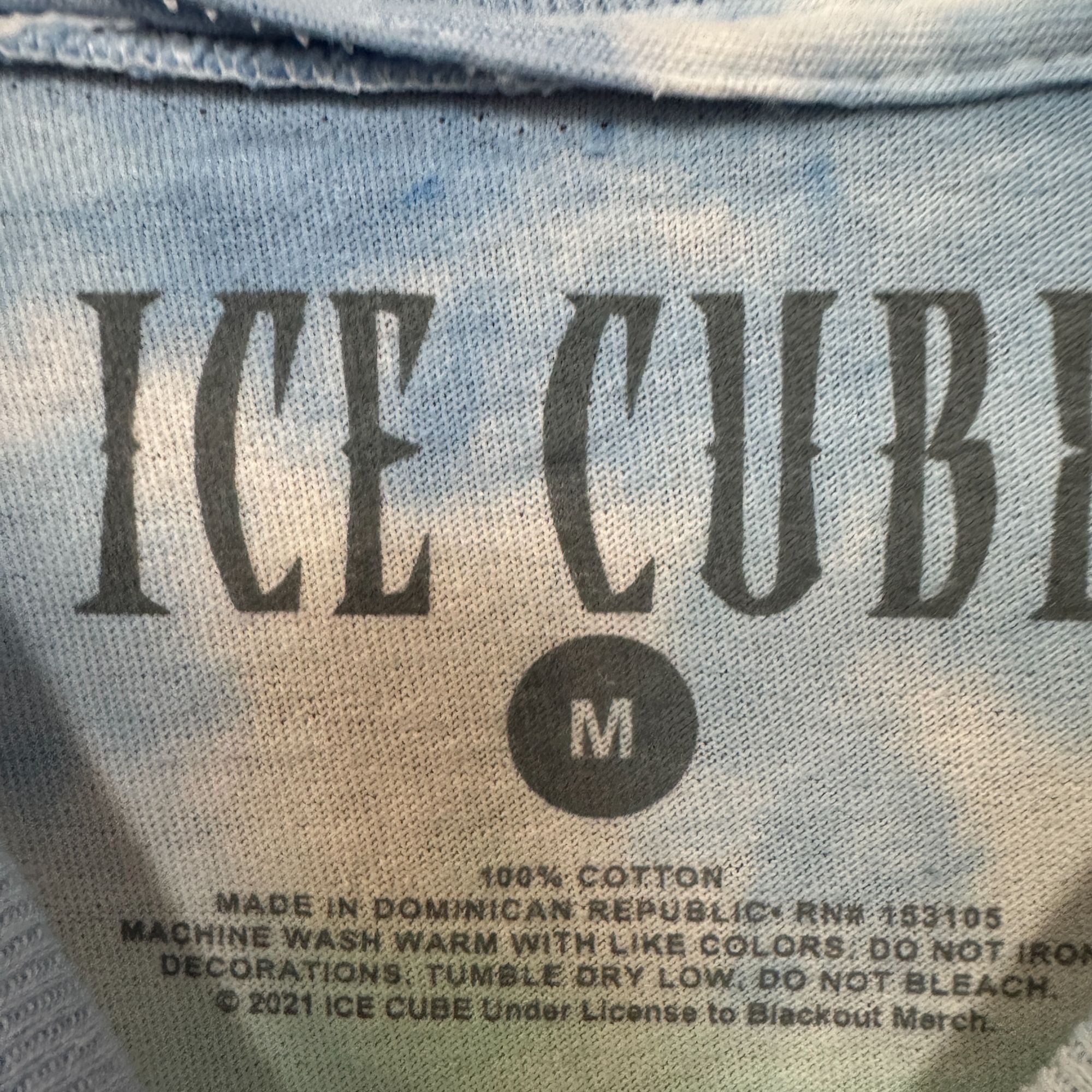 Rap Tees Ice Cube It Was a Good Day Deuces West Coast Rap Tie Dye M Size US M / EU 48-50 / 2 - 4 Thumbnail