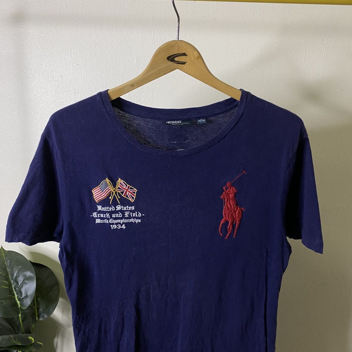 Polo Ralph Lauren Vintage Polo Ralph Lauren USA #012 Chief Keef Style T Shirt Size US S / EU 44-46 / 1 - 12 Thumbnail