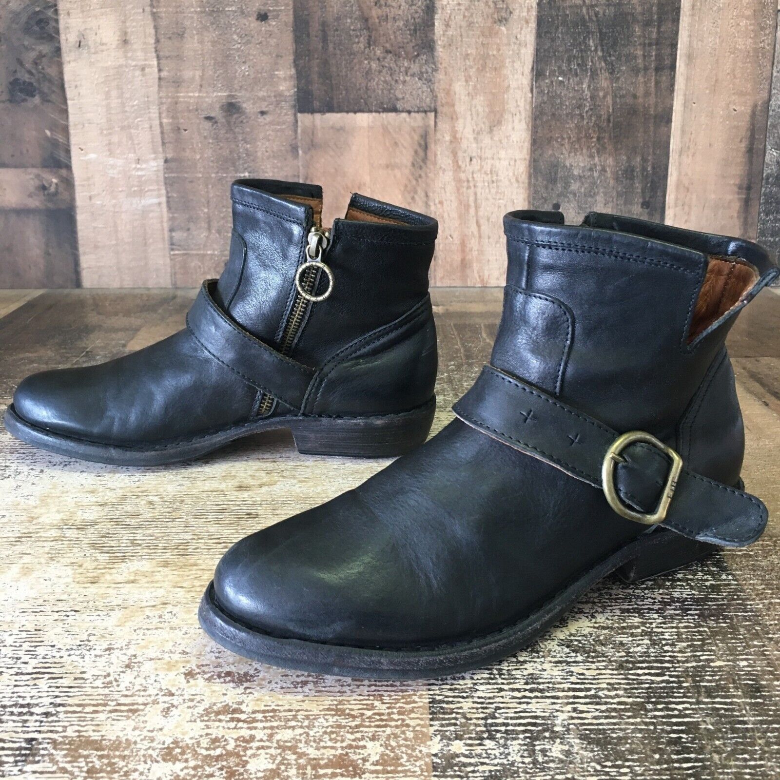Fiorentini + Baker Fiorentini Baker Black Ankle Boots Womens EUR 36 US 6 Size US 6 / IT 36 - 1 Thumbnail