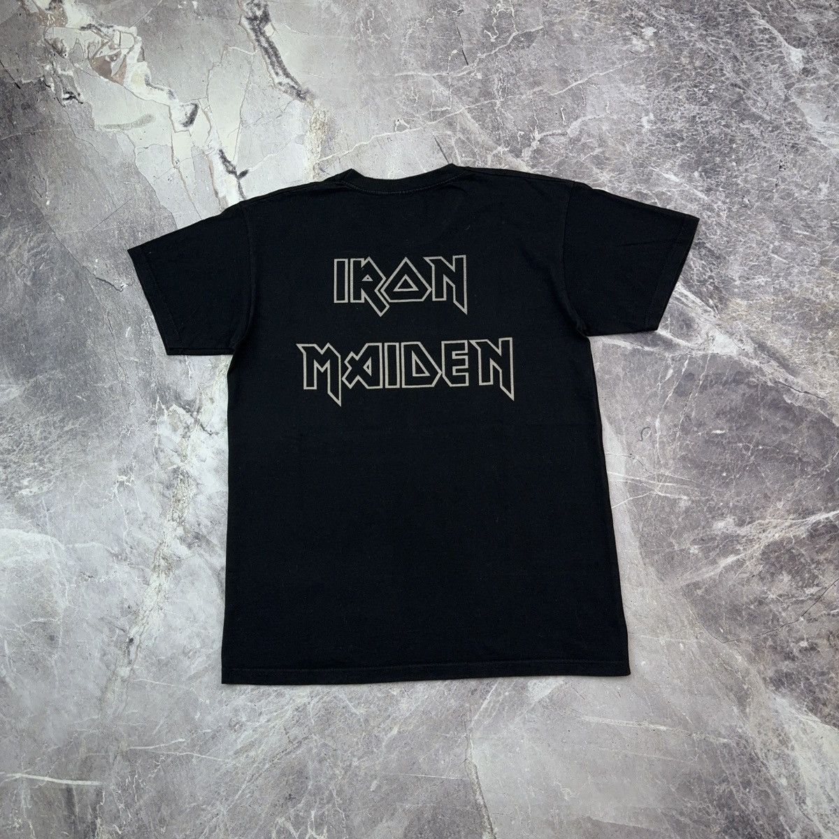 Band Tees × Vintage Vintage 00s Iron Maiden Trooper Skeleton Heavy Metal Rock Size US M / EU 48-50 / 2 - 13 Thumbnail