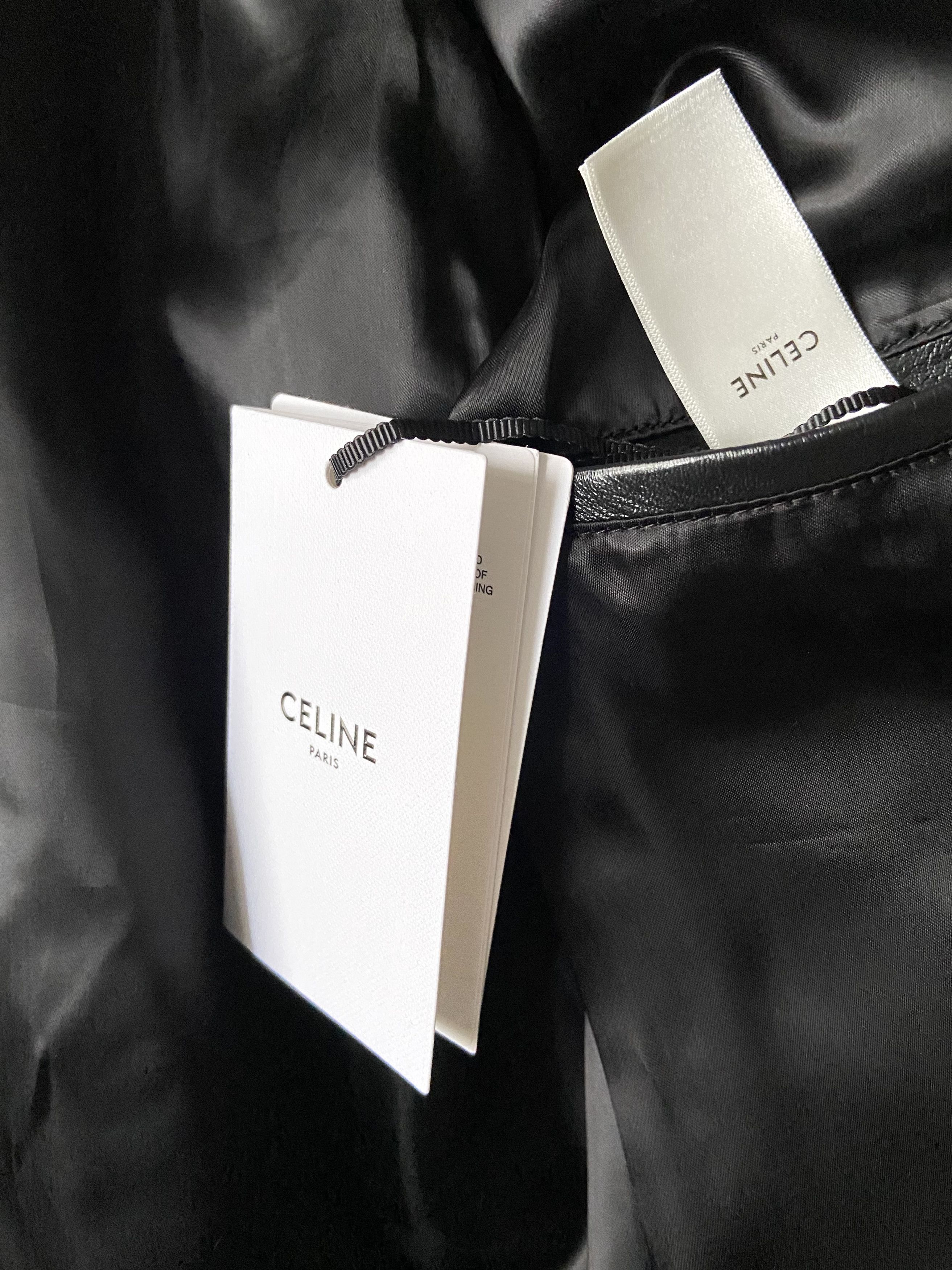 Celine New CELINE HOMME Dancing Kid Leather Jacket Size US M / EU 48-50 / 2 - 14 Thumbnail
