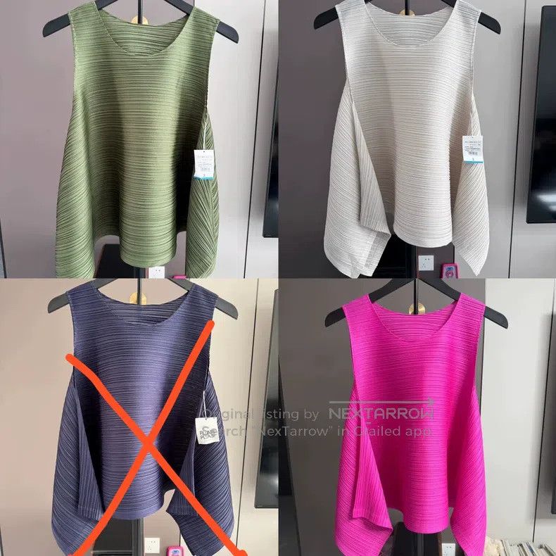 Issey Miyake Issey Miyake Iridescent Striped Top Size L / US 10 / IT 46 - 1 Thumbnail