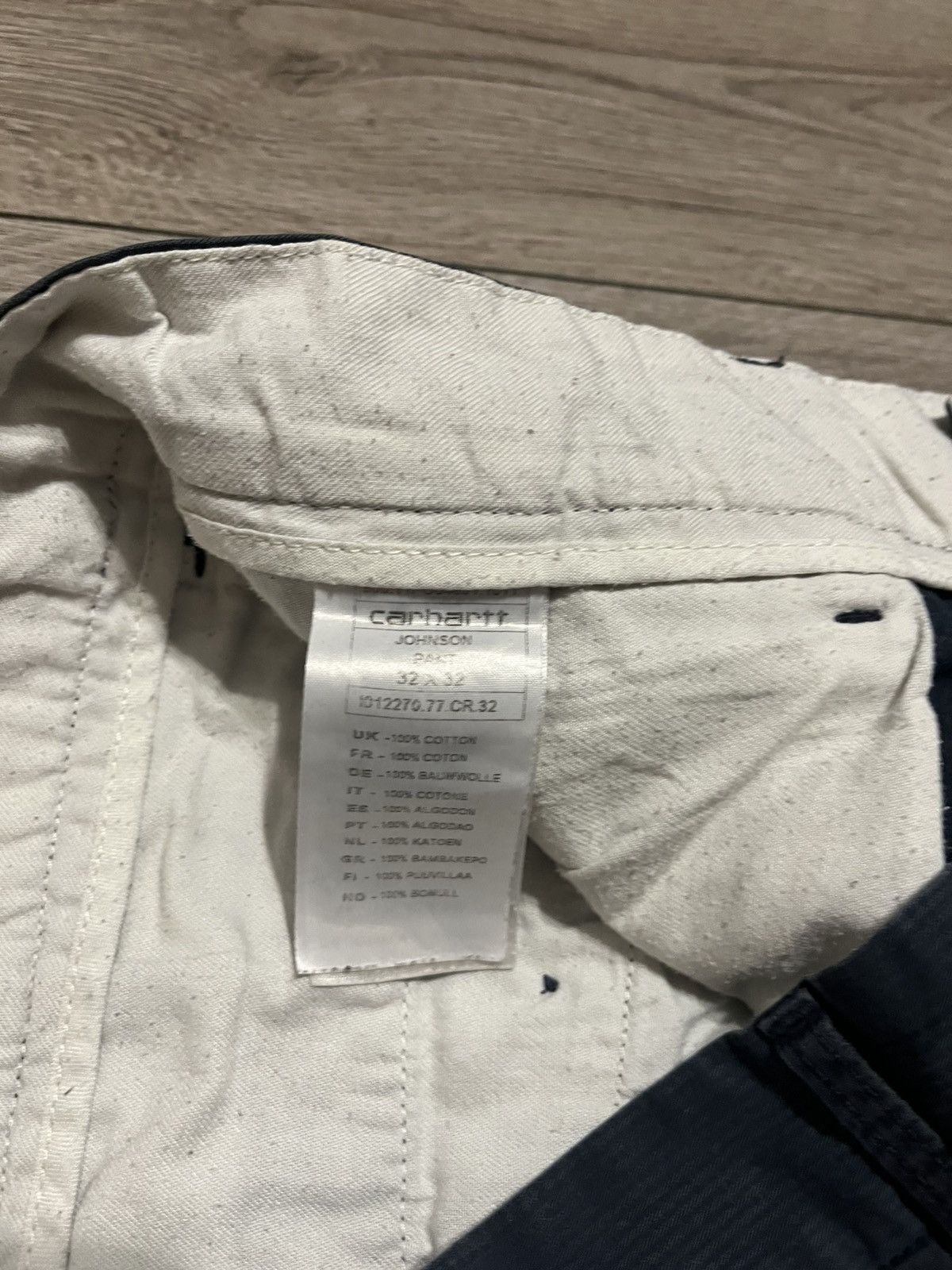 Carhartt × Vintage Vintage Carhartt Johnson Chinos Pants Size US 32 / EU 48 - 4 Thumbnail