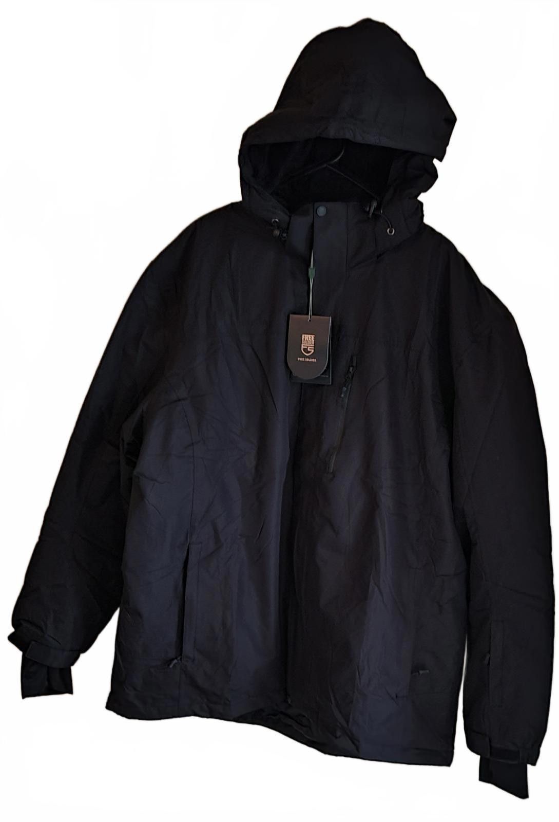 Other Free Soldier Men's Outdoor Black Ski Snow Coat Jacket 2XL Size US XXL / EU 58 / 5 - 4 Thumbnail