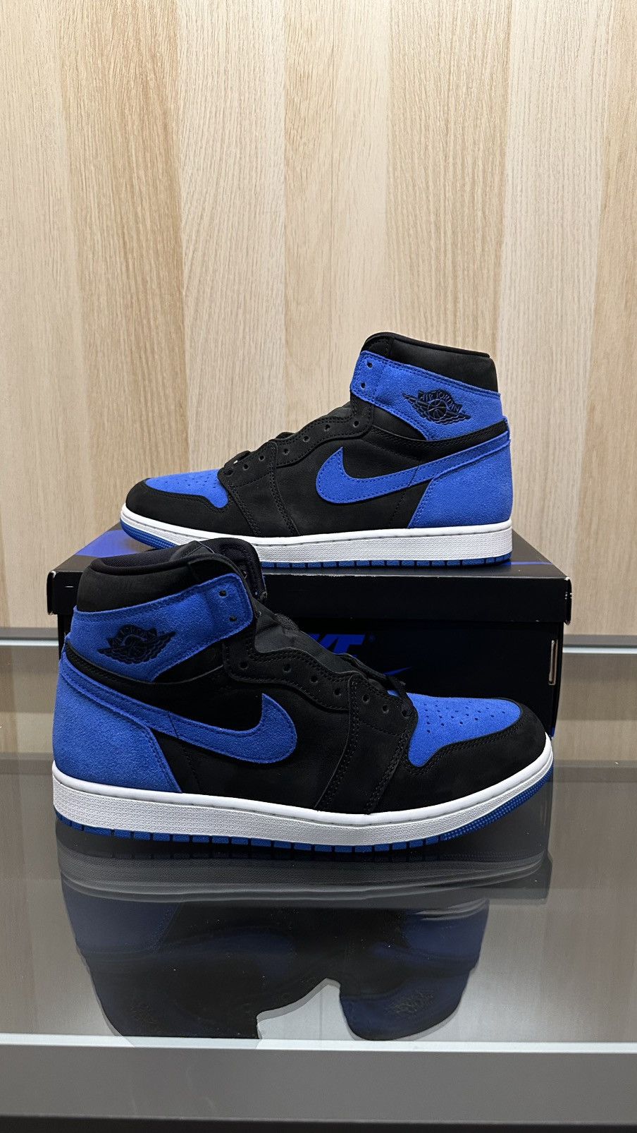 Jordan Brand × Nike Air Jordan 1 High “Royal Reimagined” Size US 11.5 / EU 44-45 - 1 Thumbnail