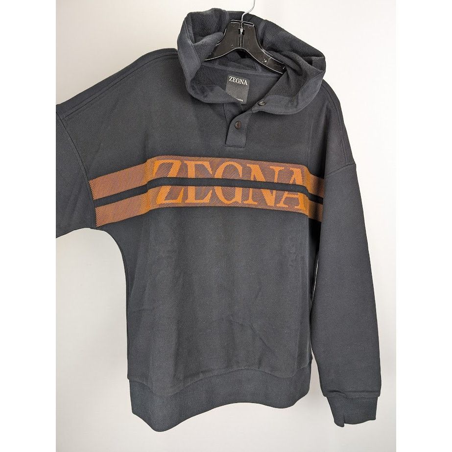Z Zegna o1rshd1 Hoodie in Black Size US M / EU 48-50 / 2 - 9 Thumbnail