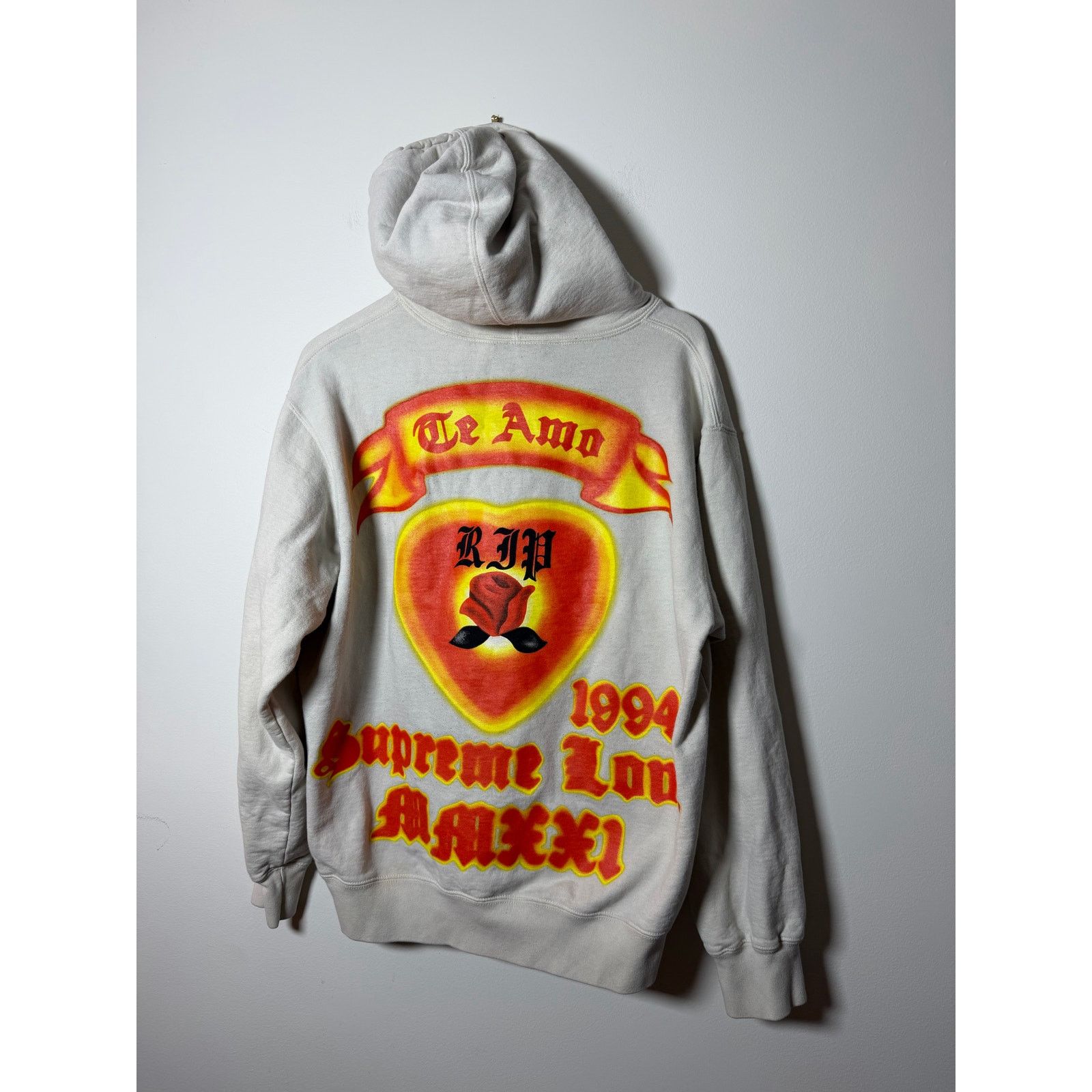 Supreme Love Stronger Than Fear Hoodie 【公式通販】