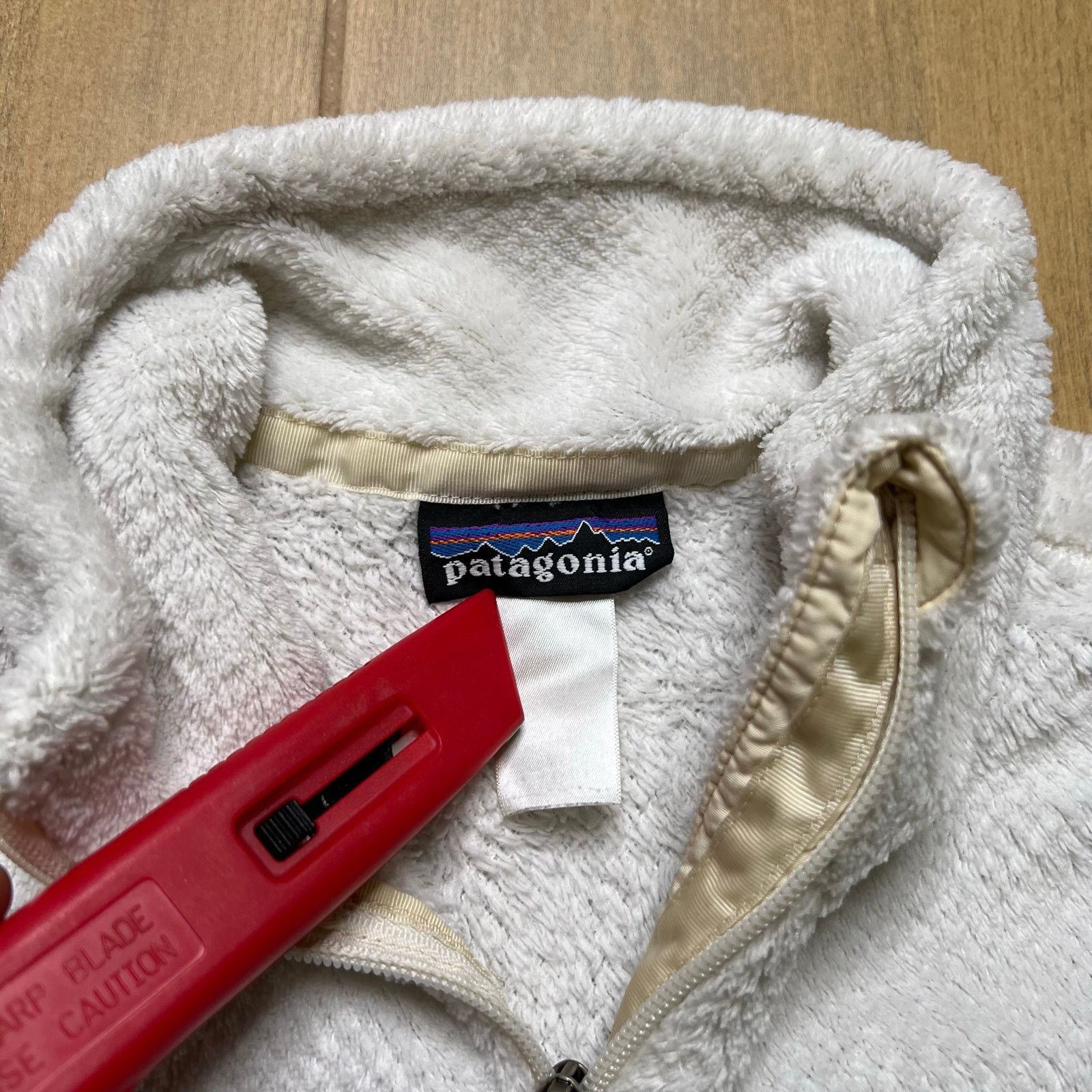 Patagonia Patagonia Fleece Jacket Full Zip White Cream Women’s Sz M/L Size M / US 6-8 / IT 42-44 - 2 Thumbnail