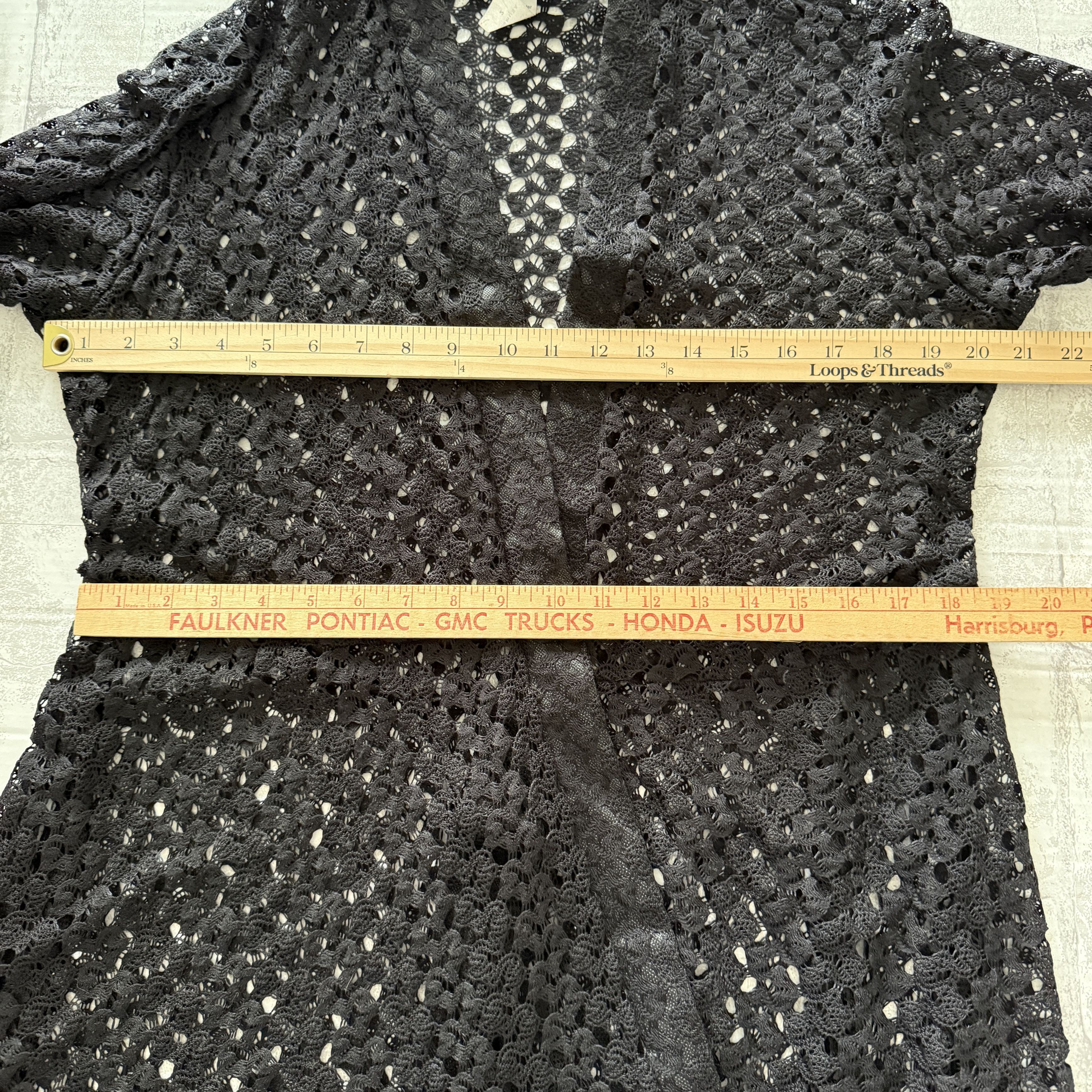 Other Isabel Palucci Crochet Duster Cardigan Romantic Witchcore Size M / US 6-8 / IT 42-44 - 7 Thumbnail