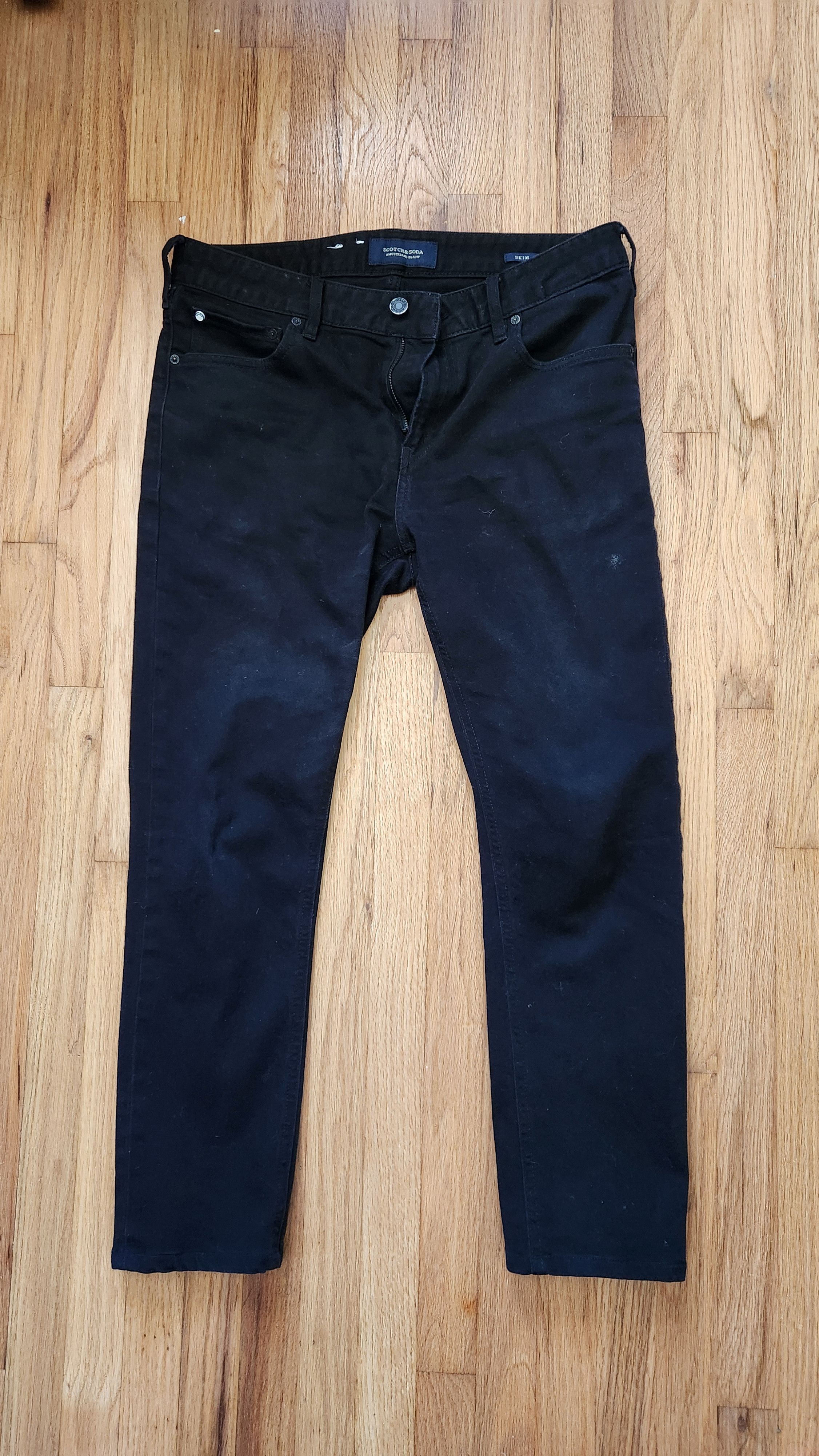 Scotch & Soda black slim jeans Size US 31 - 2 Thumbnail