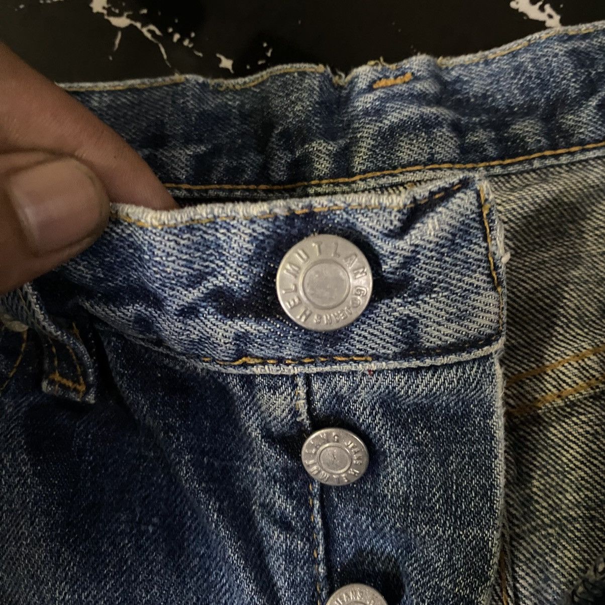 Helmut Lang 1998 Archive Helmut Lang Italian Cut Off Painter Jeans Size US 28 / EU 44 - 4 Thumbnail