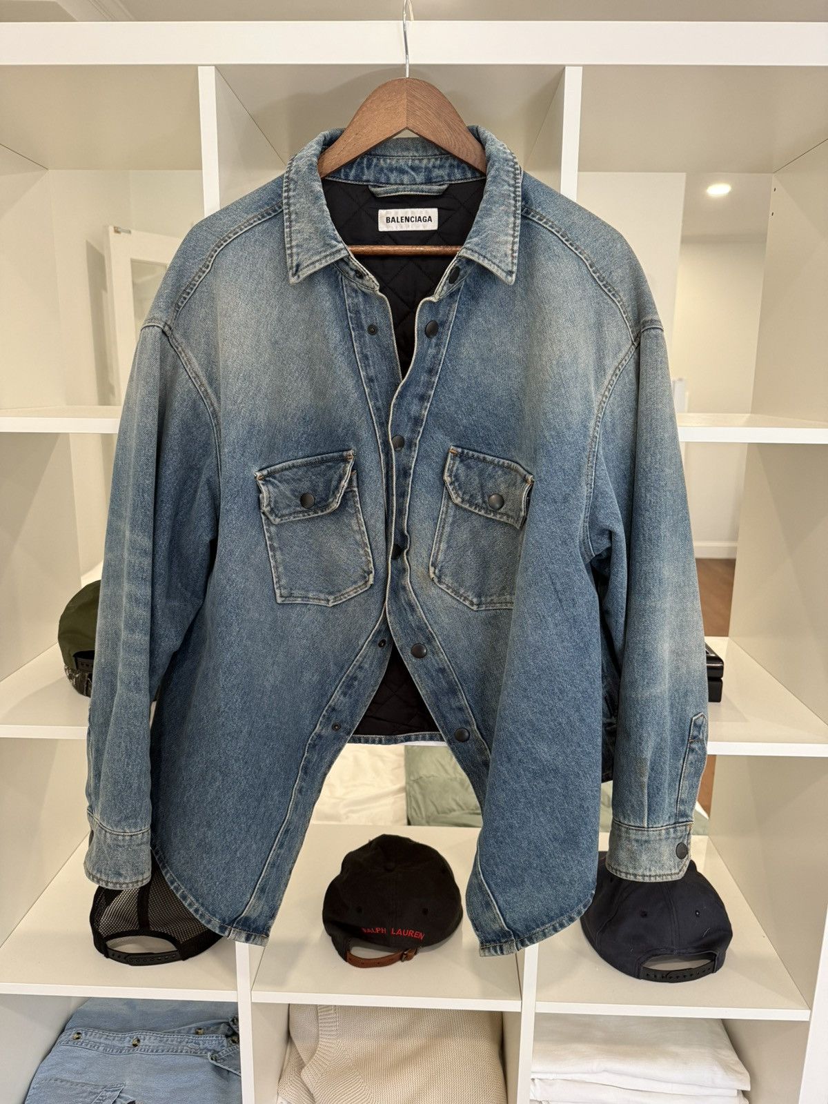 【美品】BALENCIAGA 20SS SWING CANADIAN SHIRT 美品】BALENCIAGA 20SS SWING CANADIAN SHIRT 美品】BALENCIAGA