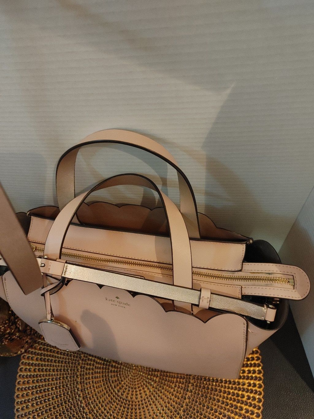 Kate Spade Kate Spade Magnolia Street Mina Scalloped Tote Size ONE SIZE - 3 Thumbnail