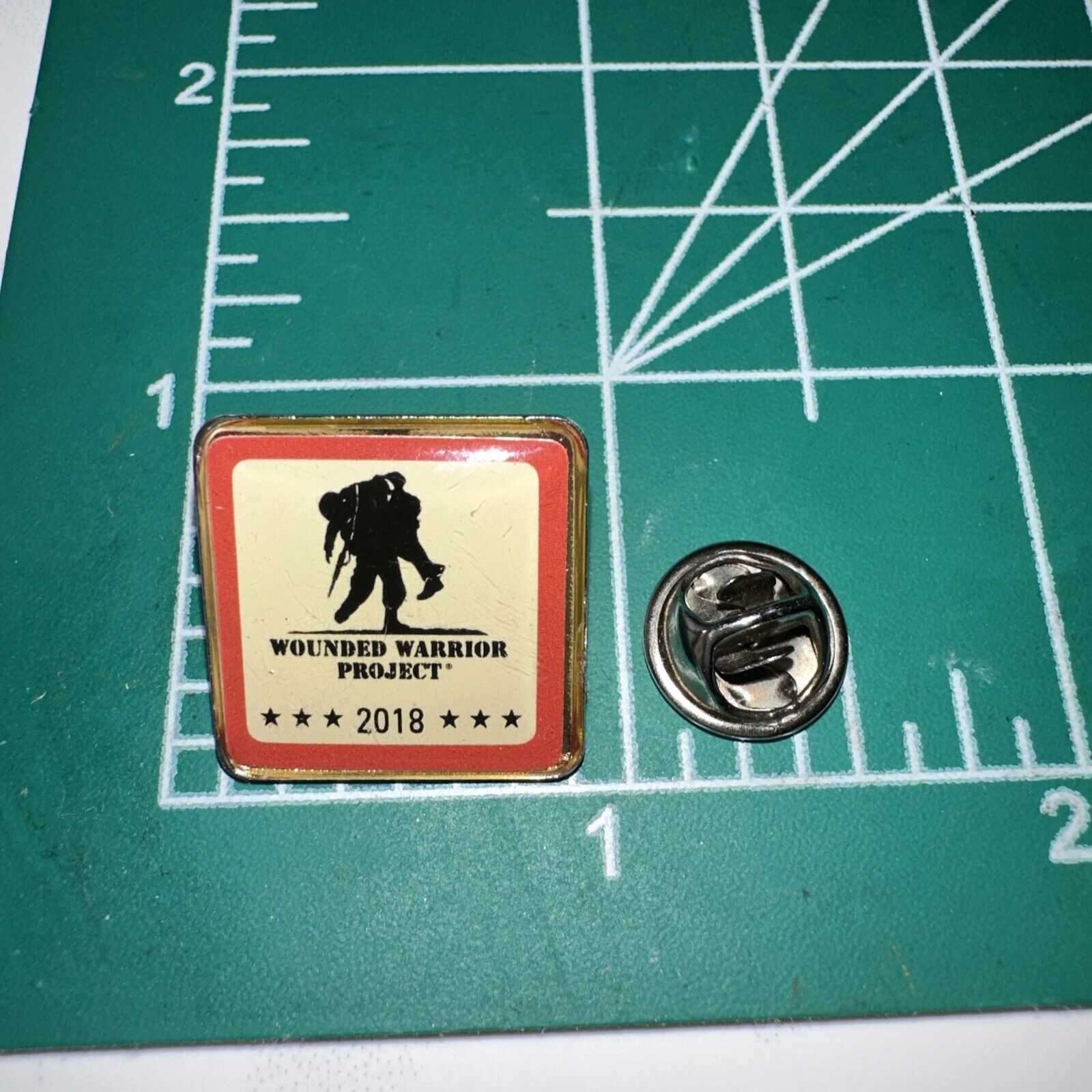 Other 2018 Wounded Warrior Project Hat Pin Tie Tac Lapel PinUSA Size ONE SIZE - 5 Thumbnail