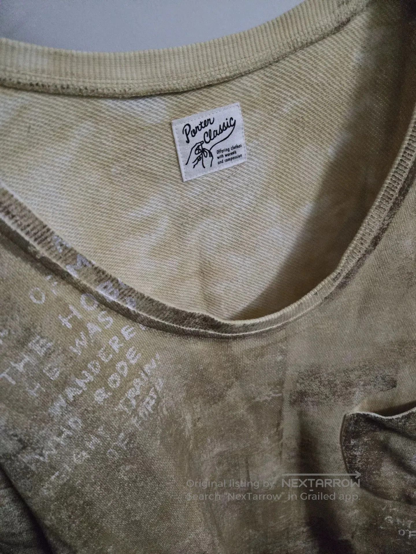 Porter Classic Porter Classic Handmade Dyed Sweatshirt. Size US L / EU 52-54 / 3 - 3 Thumbnail