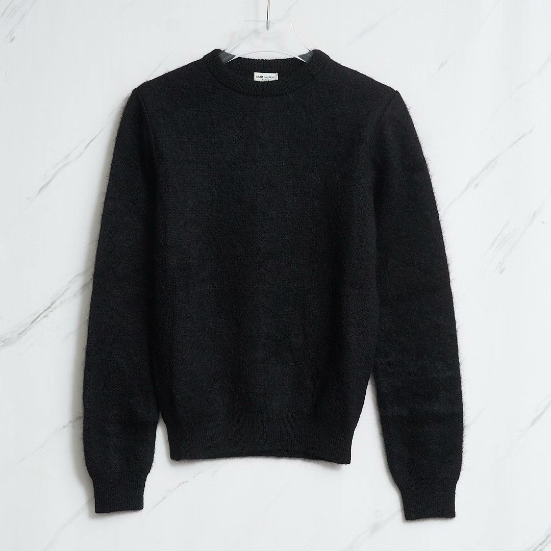 Saint Laurent Paris Saint Laurent Men's Classic Round Neck Sweater Size US S / EU 44-46 / 1 - 1 Thumbnail